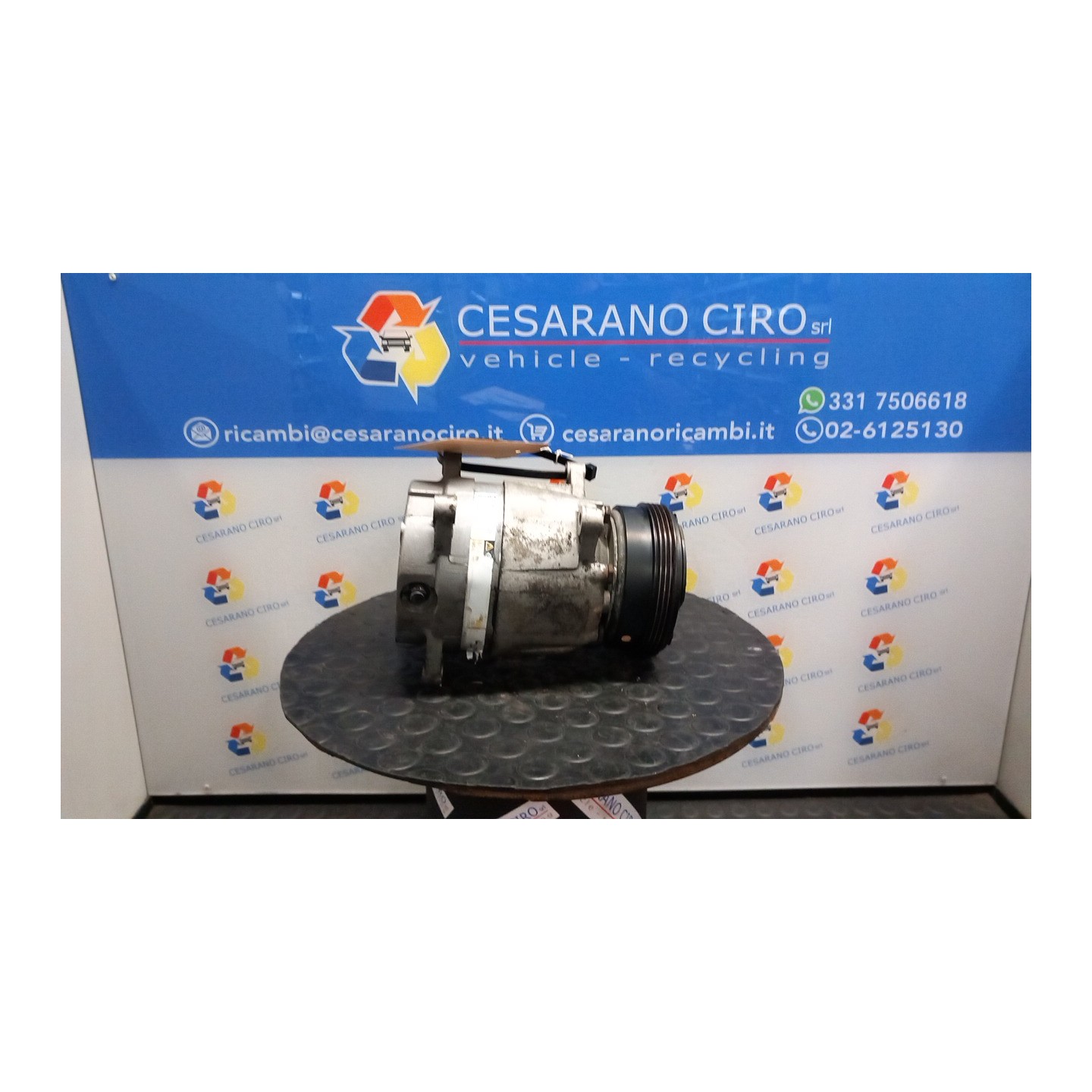 COMPRESSORE A/C 063 RENAULT MEGANE 1A SERIE (01/96-09/99) K7MA7 7700272987