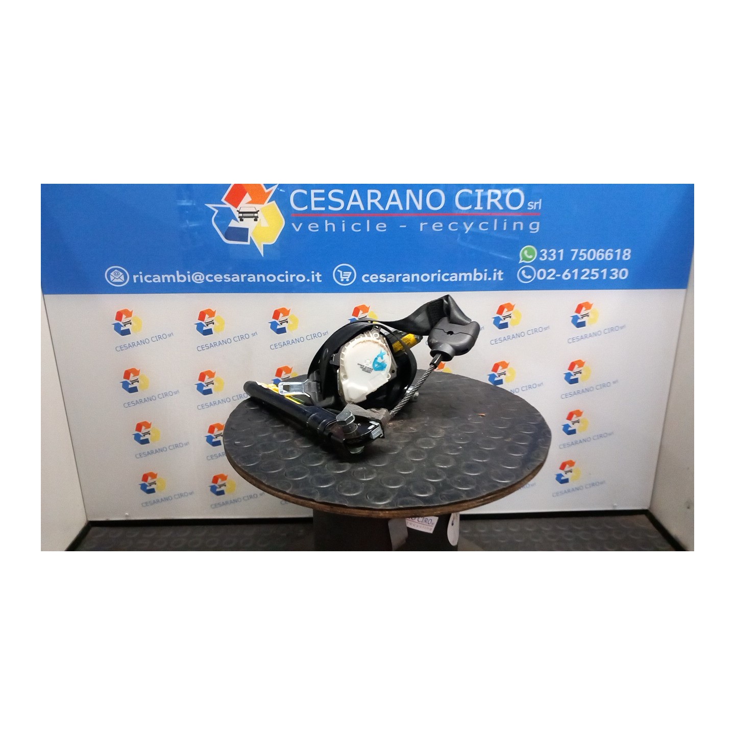 CINTURA DI SICUREZZA ANT. DX. 110 FORD KA (CCU) (10/08-03/17) 169A4000 1564591