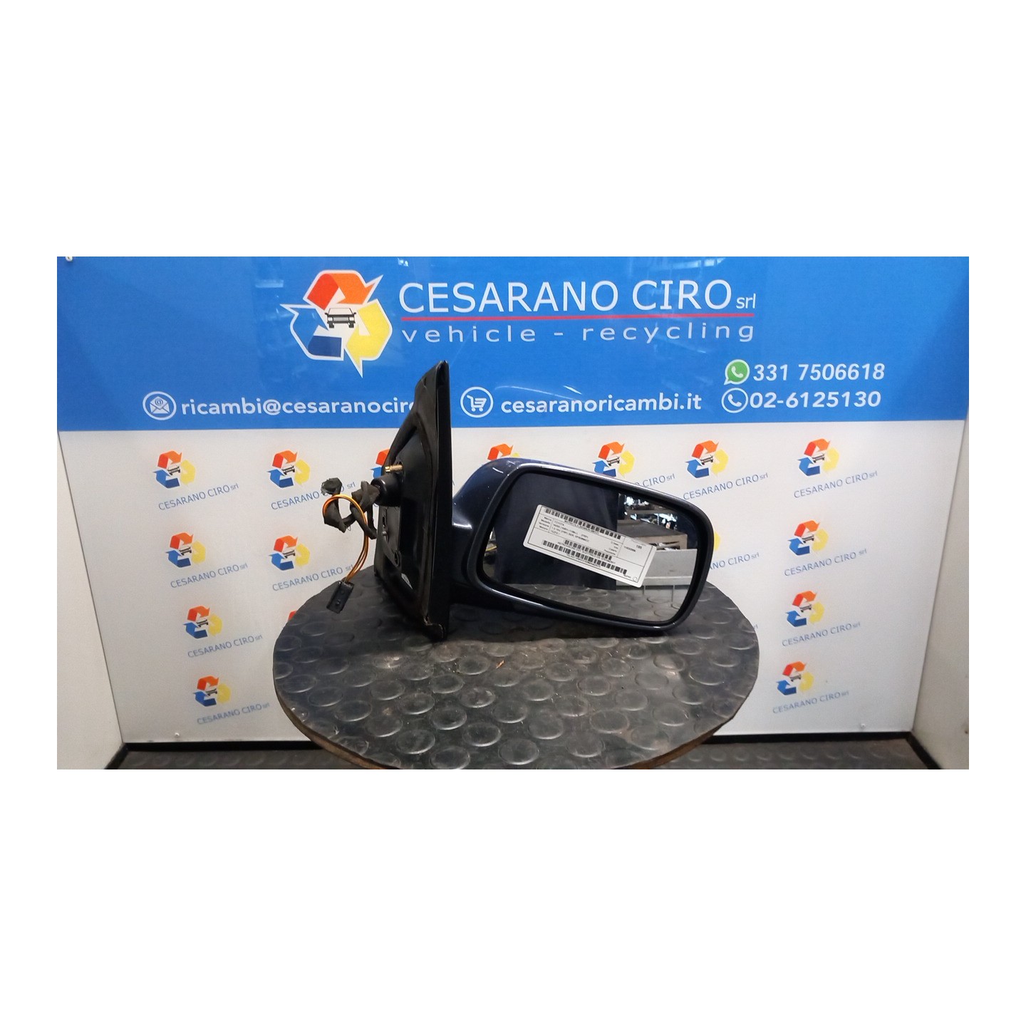 RETROVISORE EST. ELETTRICO DX. 121 TOYOTA YARIS (10/01-11/05)     (FRP) 1SZFE 879100D917