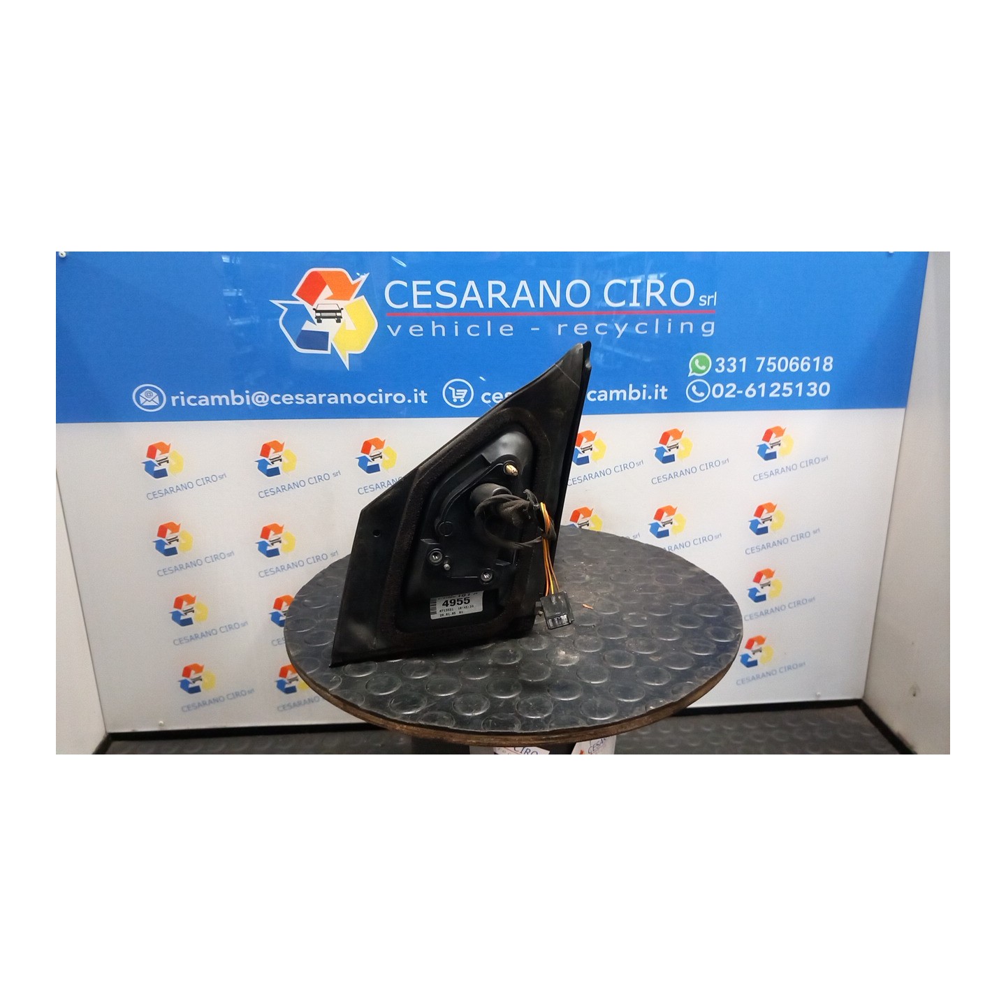 RETROVISORE EST. ELETTRICO DX. 121 TOYOTA YARIS (10/01-11/05)     (FRP) 1SZFE 879100D917