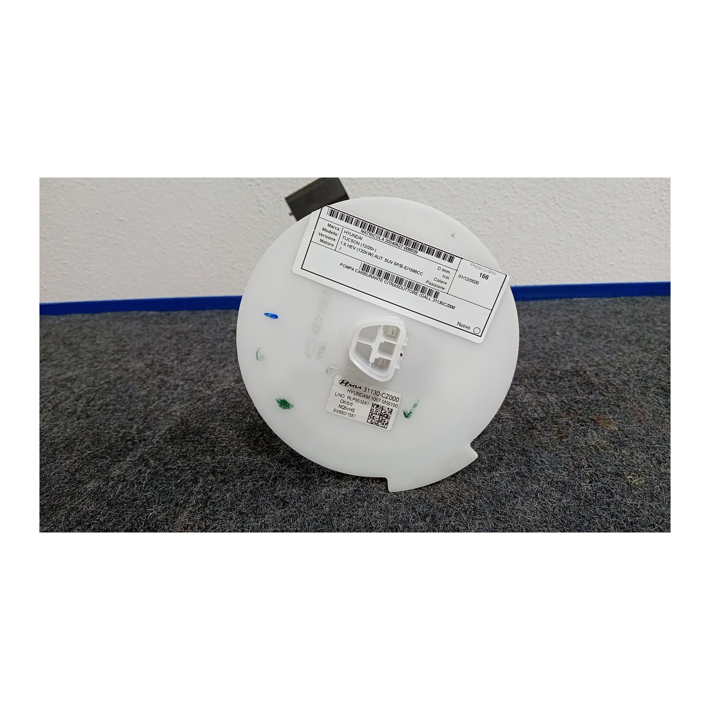 POMPA CARBURANTE C/TRASDUTTORE (GALL 028 HYUNDAI TUCSON (12/20-)  31130CZ000