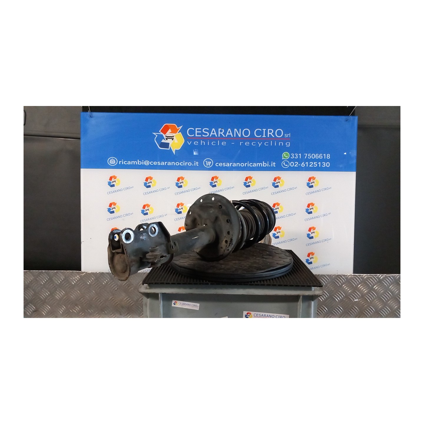 AMMORTIZZATORE ANT. SX. 006 CHEVROLET (DAEWOO) SPARK (M300) (01/10-12/15) B12D1 95136708