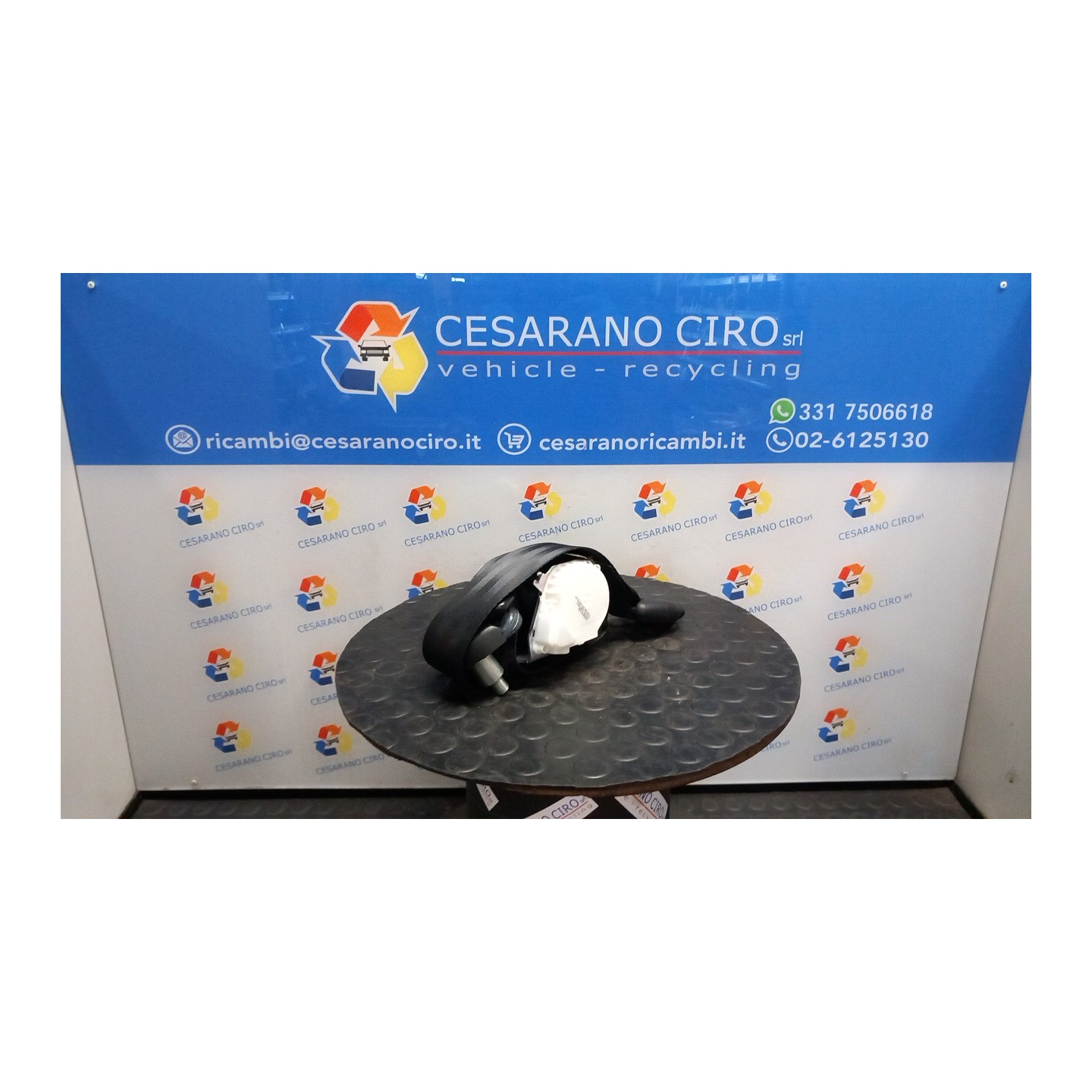 CINTURA DI SICUREZZA ANT. DX. 015 FORD KA (CCU) (10/08-03/17) 169A4000 1564591