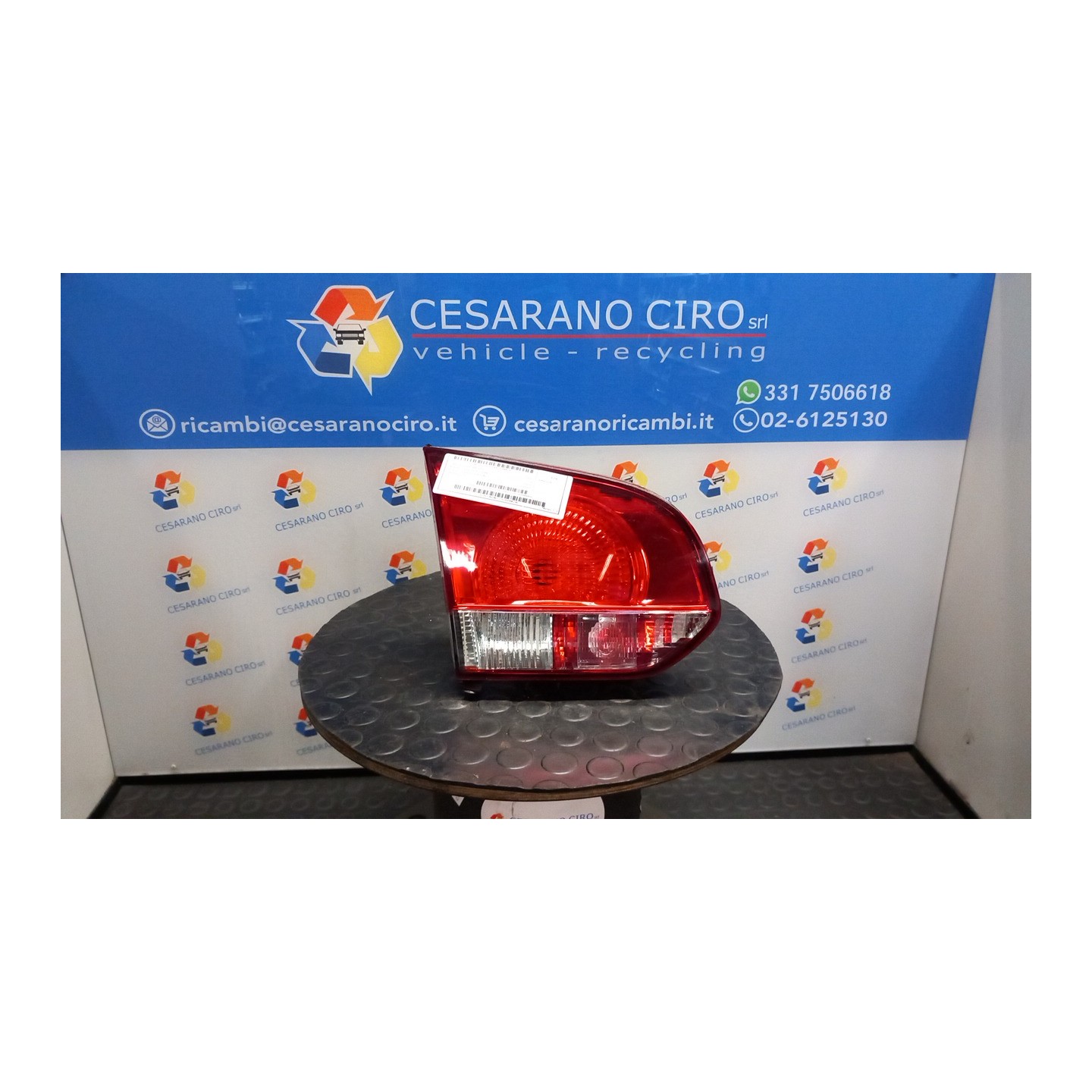 FANALE POST. PARTE INT. VALEO SX. 024 VOLKSWAGEN GOLF (5K/AJ) (09/08-) CGG 5K0945093G