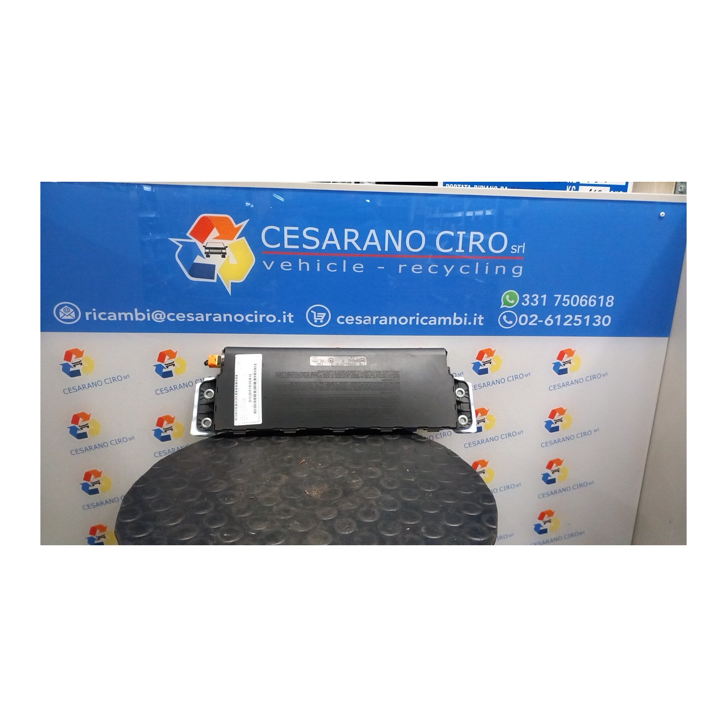 DISPOSITIVO AIRBAG LATO PASSEGGERO 027 VOLKSWAGEN GOLF (5K/AJ) (09/08-) CGG 5K0880204A