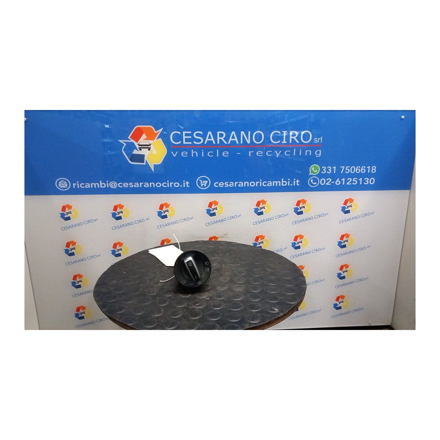 INTERRUTTORE BLOCCO COMANDO LUCI 042 VOLKSWAGEN UP! (1S) (11/11-10/16) CHY 6R0941531BAPW