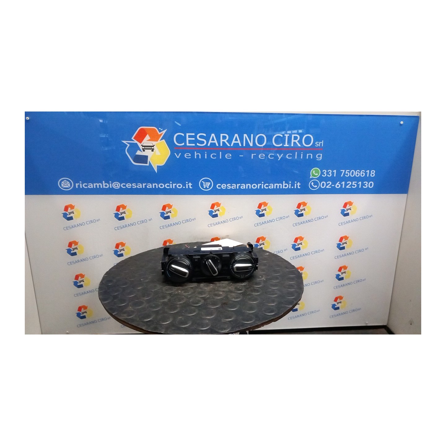 BLOCCO COMANDO CLIMATIZZAZIONE 049 VOLKSWAGEN UP! (1S) (11/11-10/16) CHY 1S0819045MOQN