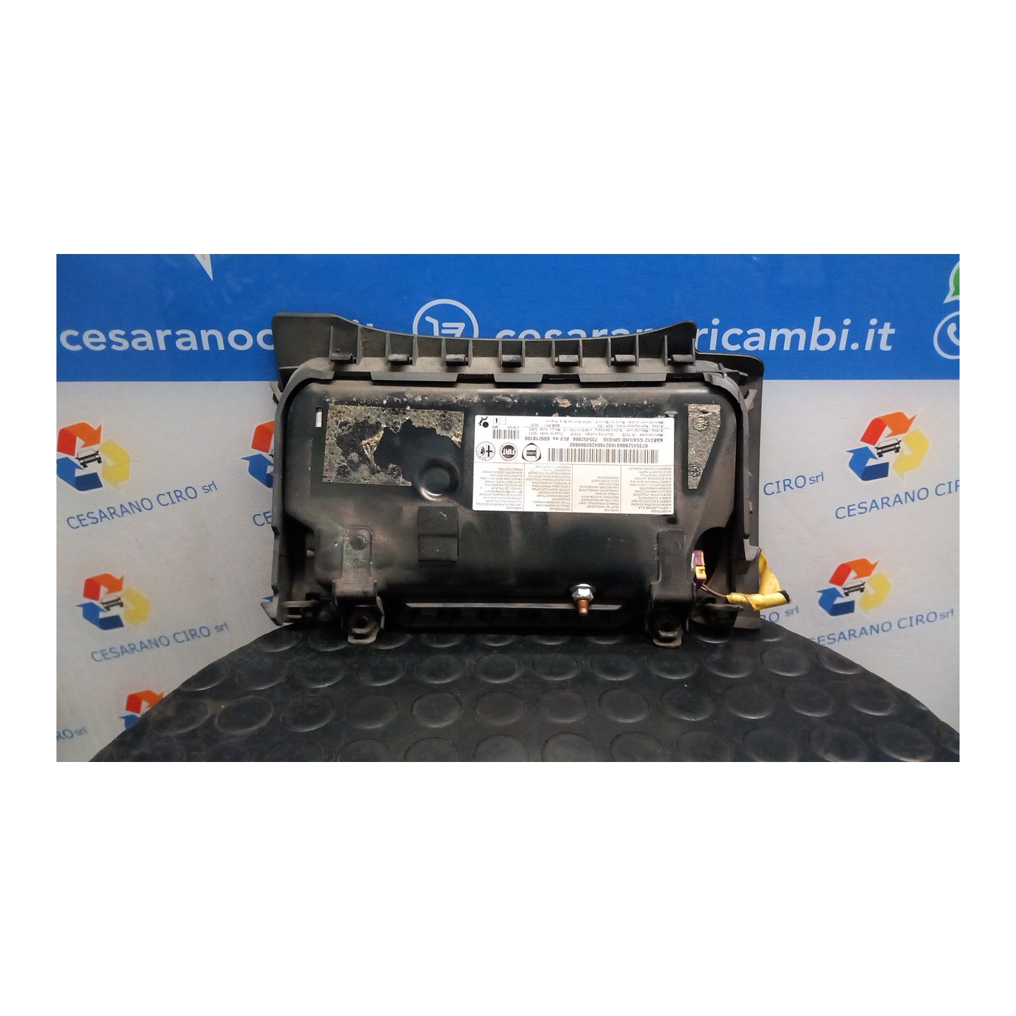 DISPOSITIVO AIRBAG PROTEZIONE GAMBE 113 FIAT 500 (3P) (07/07-01/15) 169A4000 735452886