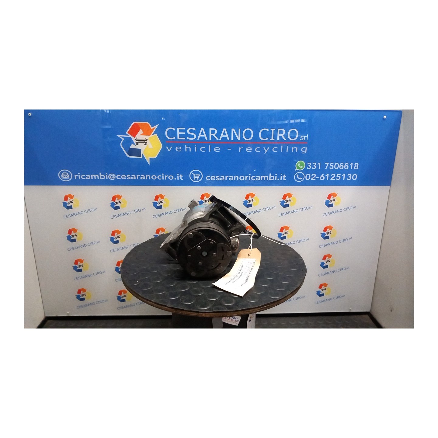 COMPRESSORE A/C 014 RENAULT TWINGO 3A SERIE (08/14-) H4DA4 926002090R