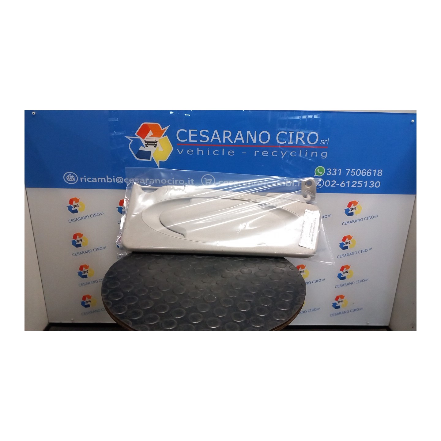 ALETTA PARASOLE PARABREZZA P/DR AIRBAG DX. 145 RENAULT KANGOO FURGONE (04/13-) K9KF6 8200430126