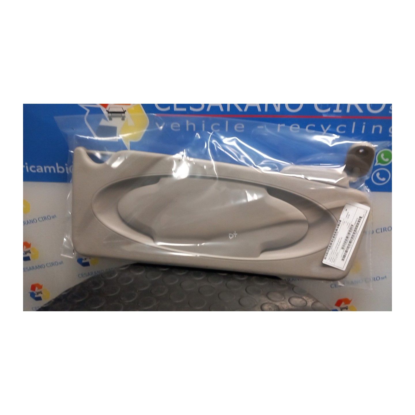 ALETTA PARASOLE PARABREZZA P/DR AIRBAG DX. 145 RENAULT KANGOO FURGONE (04/13-) K9KF6 8200430126