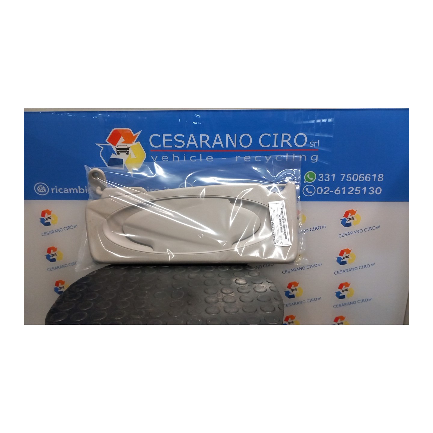 ALETTA PARASOLE PARABREZZA SX. 146 RENAULT KANGOO FURGONE (04/13-) K9KF6 8200430124