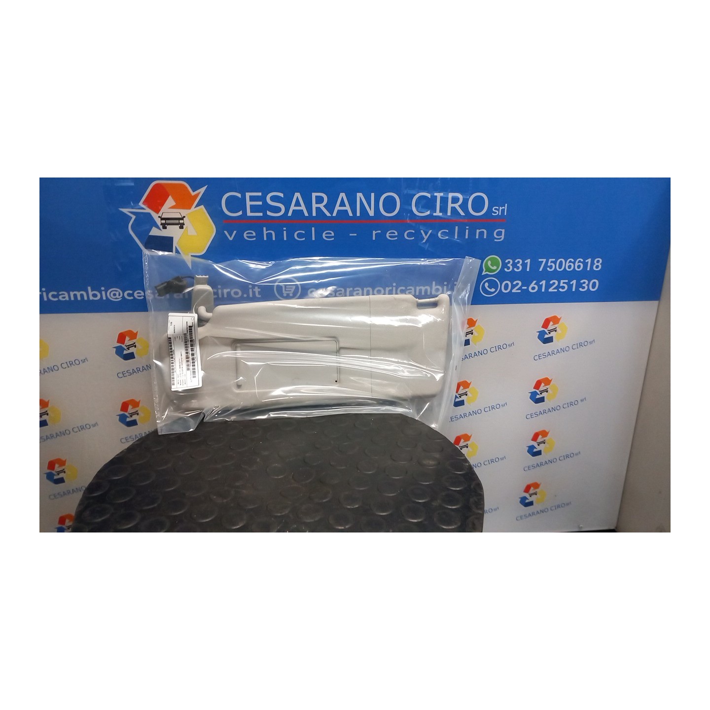 ALETTA PARASOLE PARABREZZA C/SPECCHIO ILLUMINATO DX. 009 SEAT LEON (1P) (06/05-02/13) CAX 5P0857552G5W9