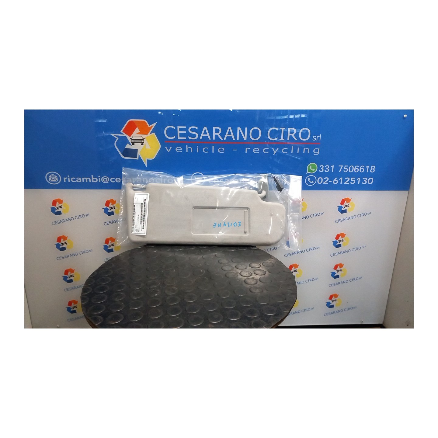 ALETTA PARASOLE PARABREZZA C/SPECCHIO ILLUMINATO SX. 010 SEAT LEON (1P) (06/05-02/13) CAX 5P0857551F5W9