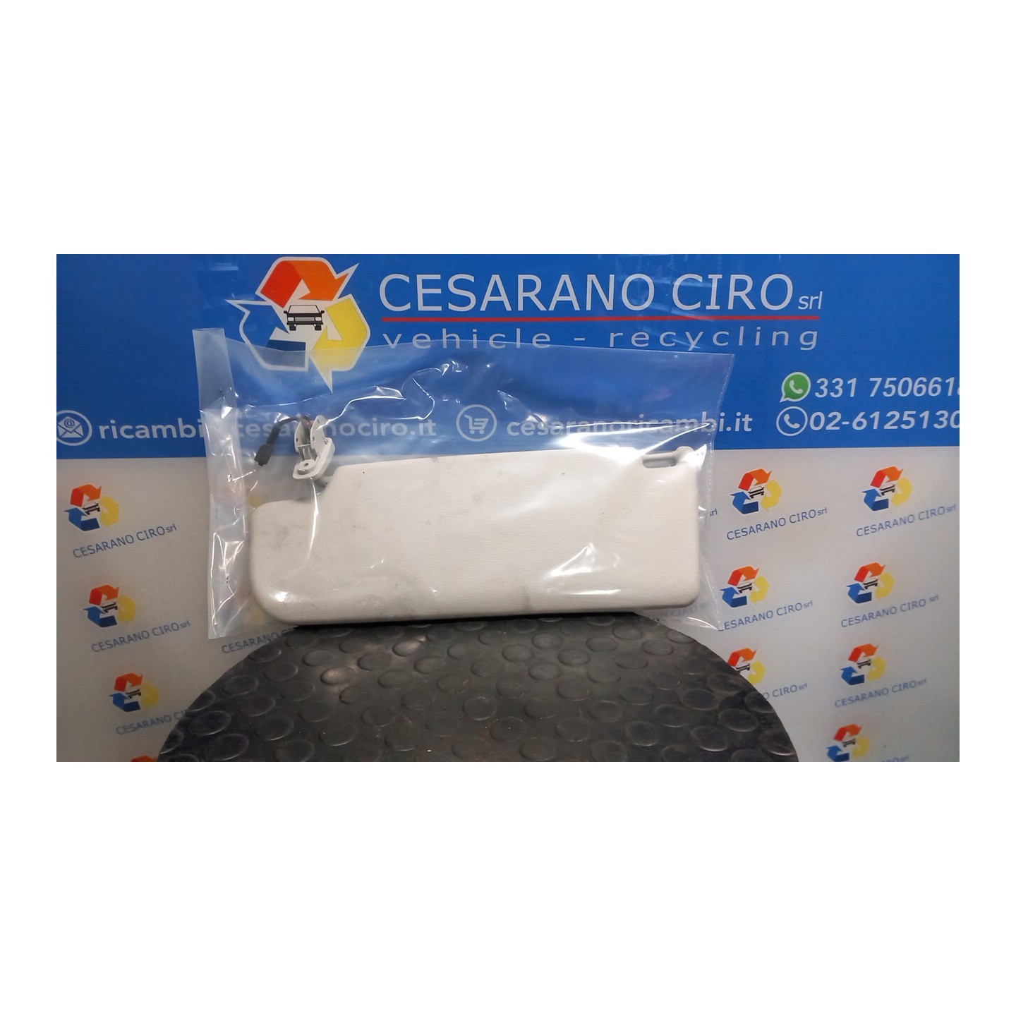 ALETTA PARASOLE PARABREZZA C/SPECCHIO ILLUMINATO SX. 010 SEAT LEON (1P) (06/05-02/13) CAX 5P0857551F5W9