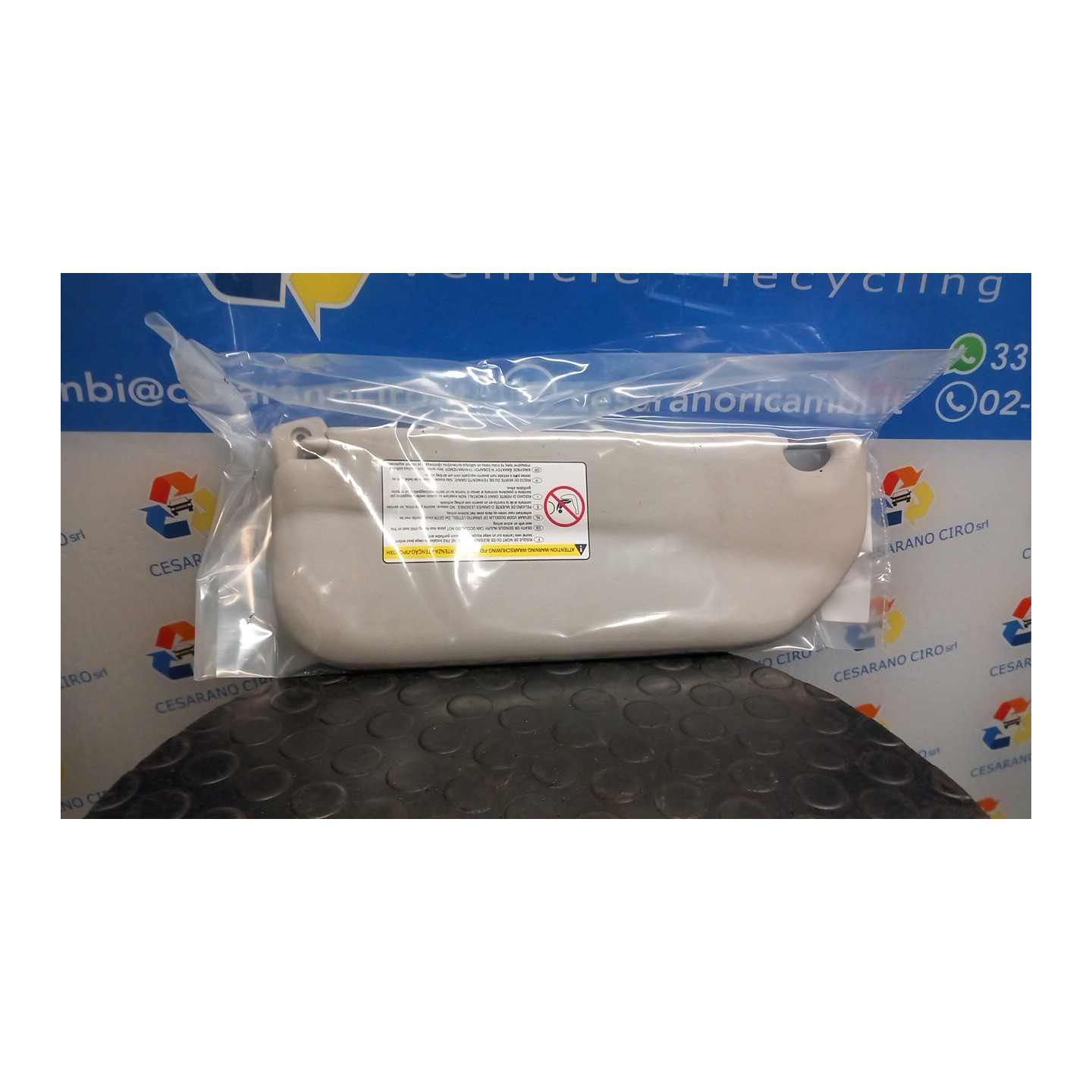 ALETTA PARASOLE PARABREZZA DX. 073 TOYOTA AYGO 1A SERIE (04/05-10/14) 1KRFE 0474109010