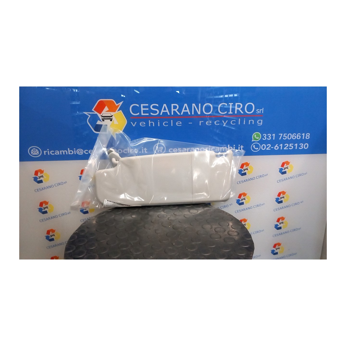ALETTA PARASOLE PARABREZZA C/SPECCHIETTO SX. 046 VOLKSWAGEN UP! (1S) (11/11-10/16) CHY 6RF857551A2F4