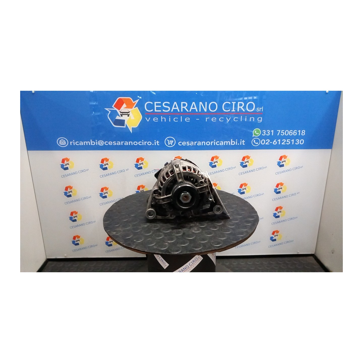 ALTERNATORE 100A 077 OPEL AGILA (H00) (08/03-01/08) Z12XEP 13256929