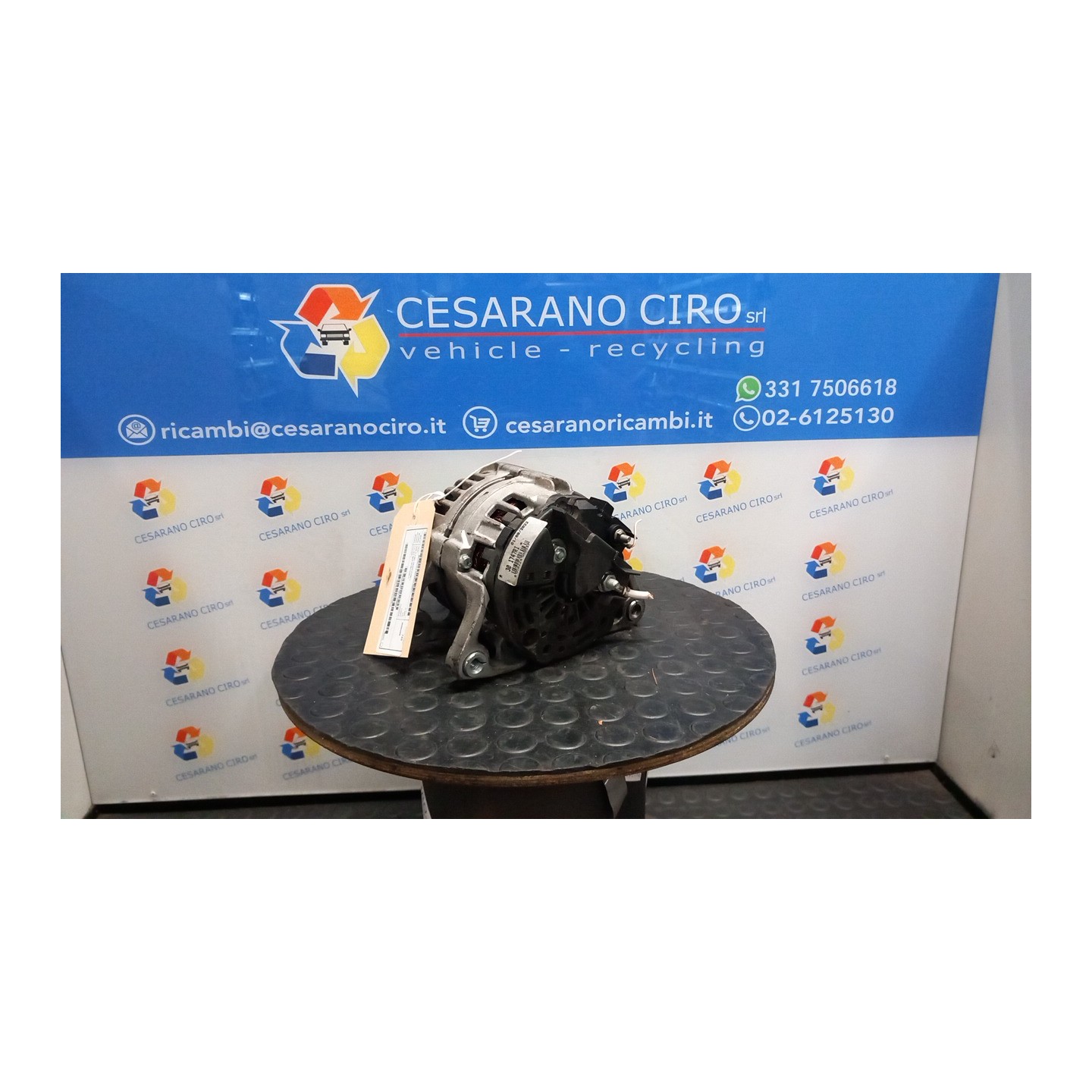 ALTERNATORE 100A 077 OPEL AGILA (H00) (08/03-01/08) Z12XEP 13256929