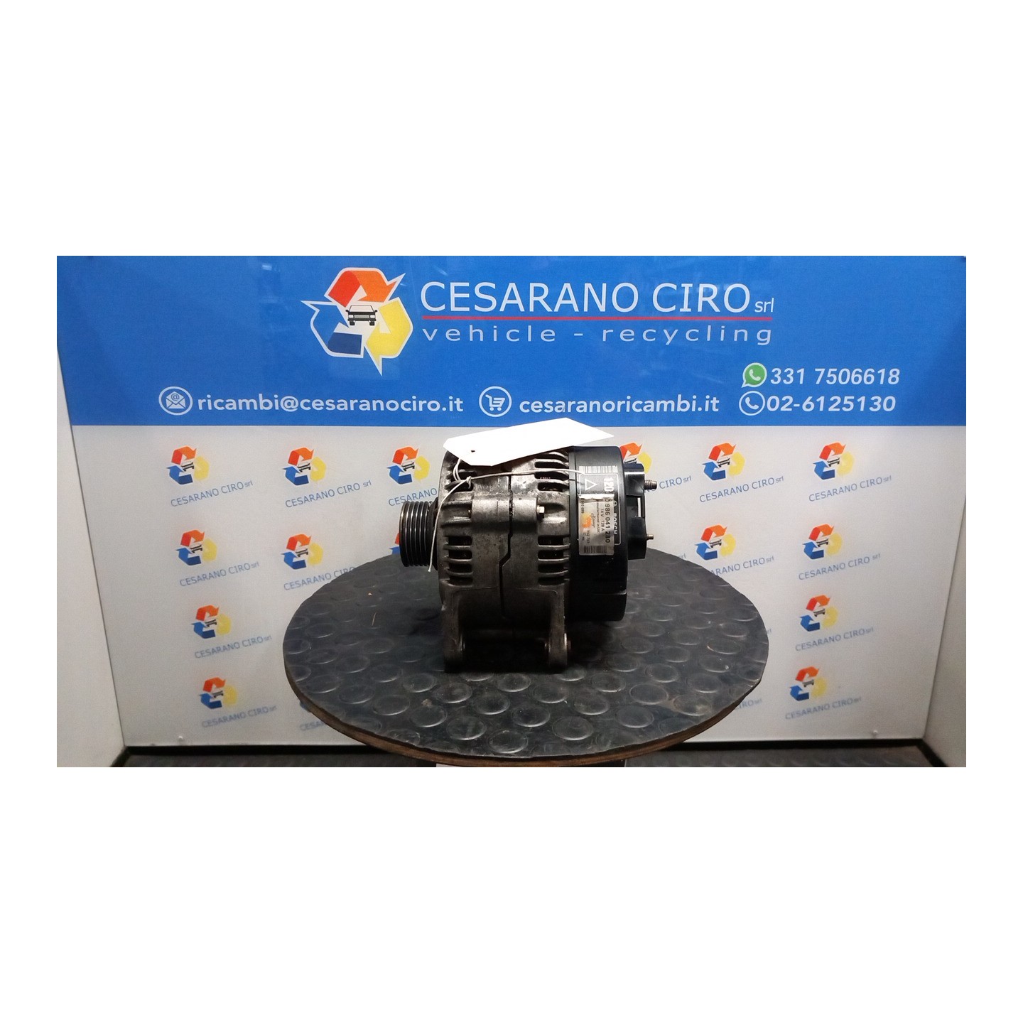 ALTERNATORE MT.0003036 080 ALFA ROMEO 166 (W9) (06/98-05/04) AR34201 60604238