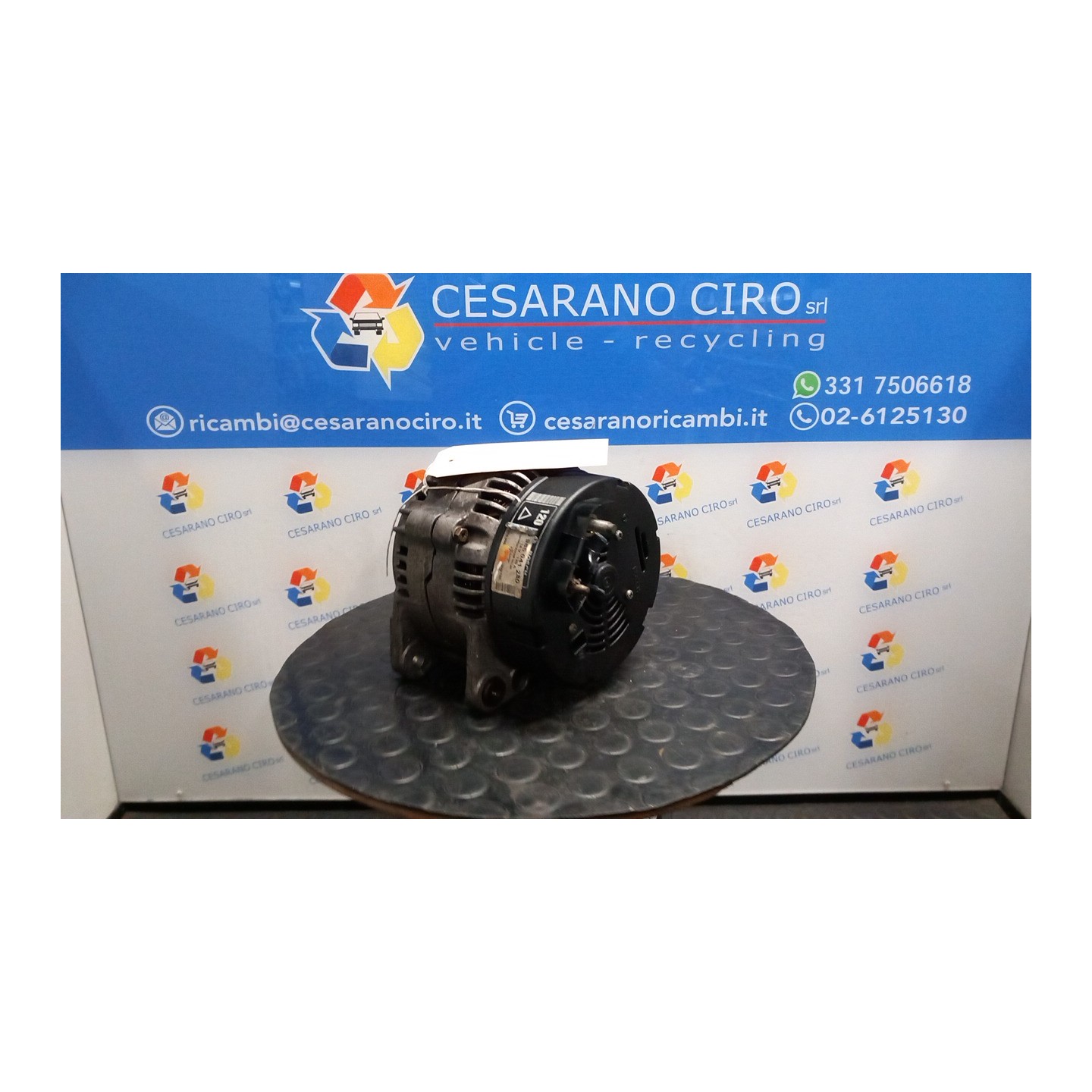 ALTERNATORE MT.0003036 080 ALFA ROMEO 166 (W9) (06/98-05/04) AR34201 60604238