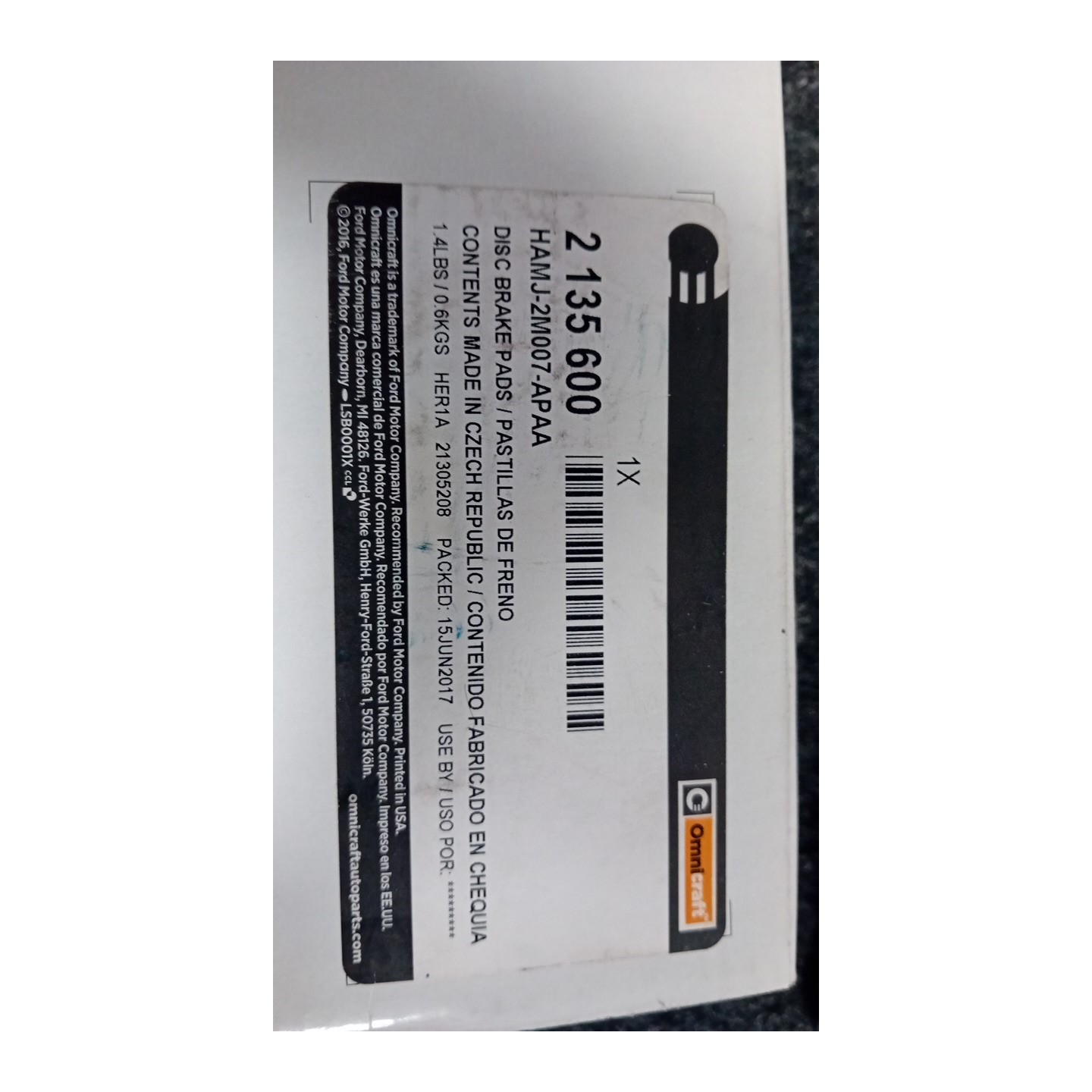 SERIE PASTIGLIE FRENI POST. 004 PEUGEOT 308 (08/07-03/14)  425428