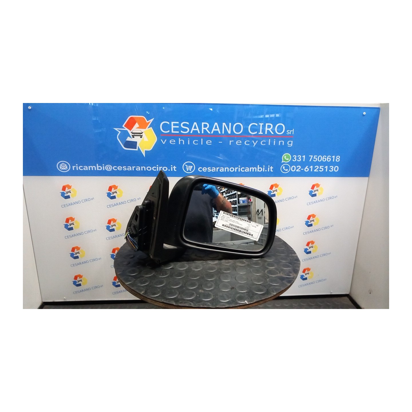 RETROVISORE EST. REGOLAZ. ELETTR. DX. 021 HONDA CR-V 1A SERIE (05/97-03/02) B20B3 76200S10G01