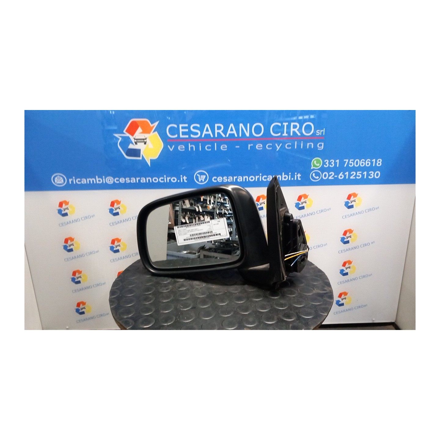 RETROVISORE EST. REGOLAZ. ELETTR. SX. 022 HONDA CR-V 1A SERIE (05/97-03/02) B20B3 76250S10G01
