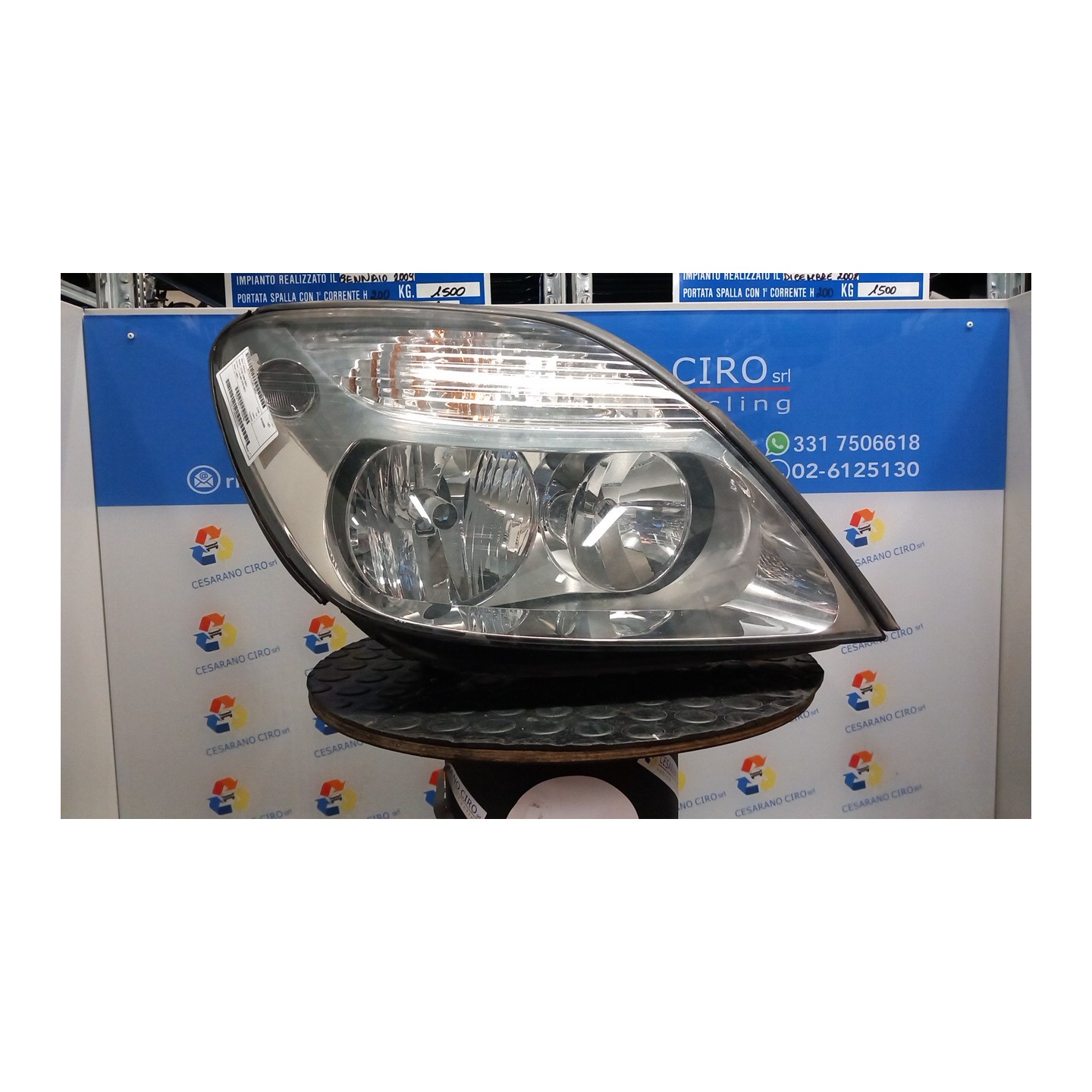 PROIETTORE DX. 024 RENAULT SCENIC (03/99-05/03) K4MA7 7701047600
