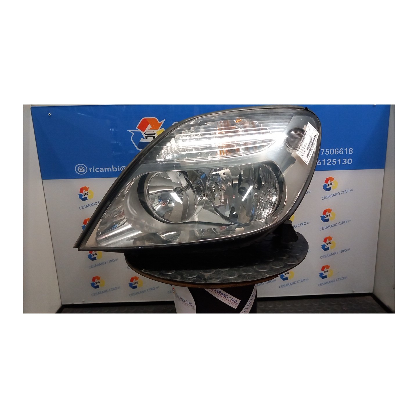 PROIETTORE SX. 025 RENAULT SCENIC (03/99-05/03) K4MA7 260600499R