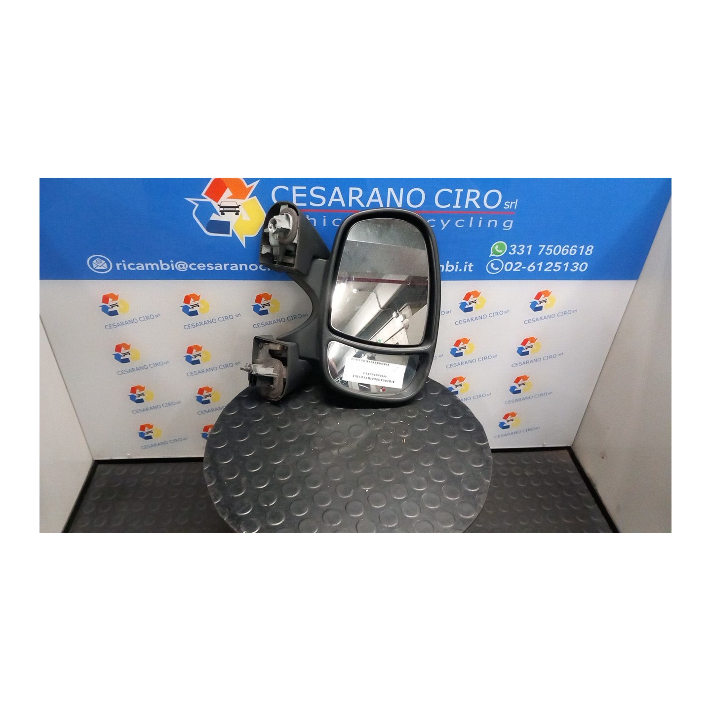 RETROVISORE EST. REGOLAZ. ELETTR. DX. 028 RENAULT TRAFIC (09/06-04/10) G9UB6 7701209224
