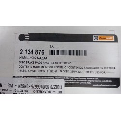 SERIE PASTIGLIE FRENI ANT. 040 RENAULT TRAFIC (06/01-09/06)  7701054771