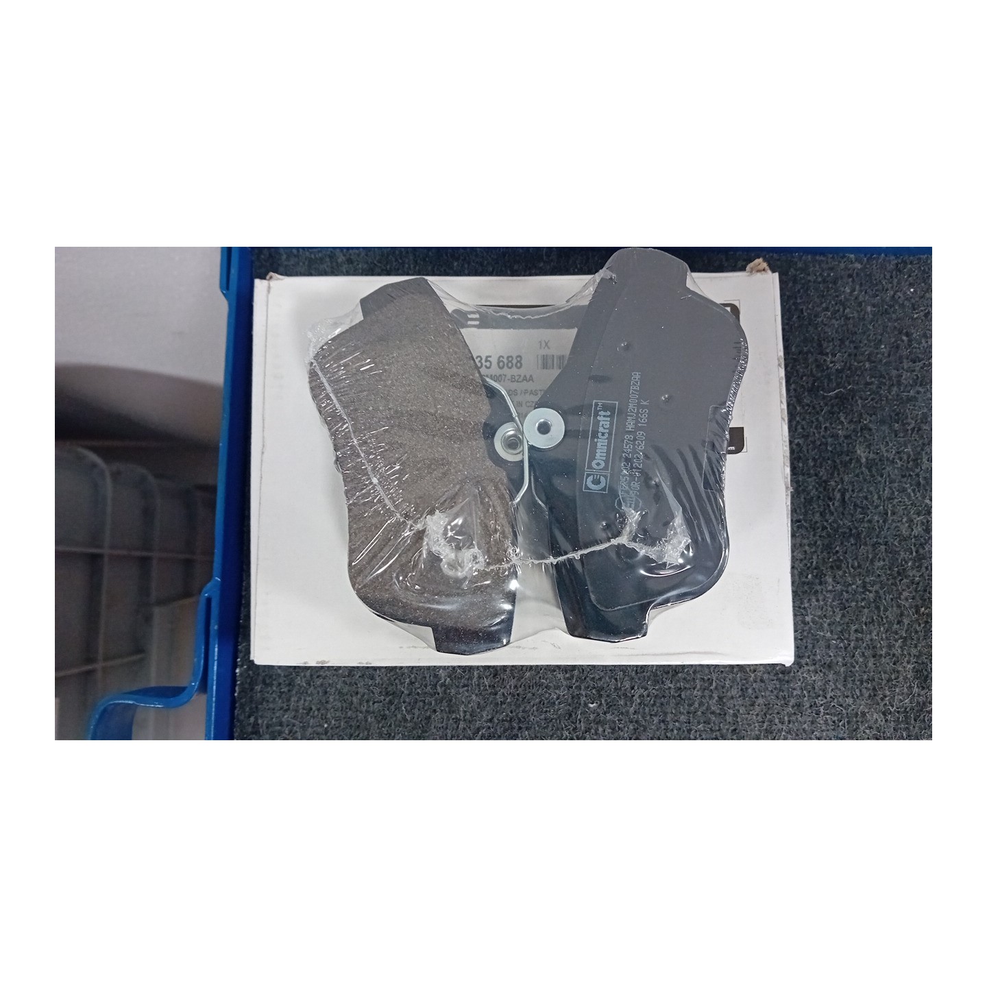 SERIE PASTIGLIE FRENI POST. 046 FIAT SCUDO (3H) (01/07-12/16-)  9467549087
