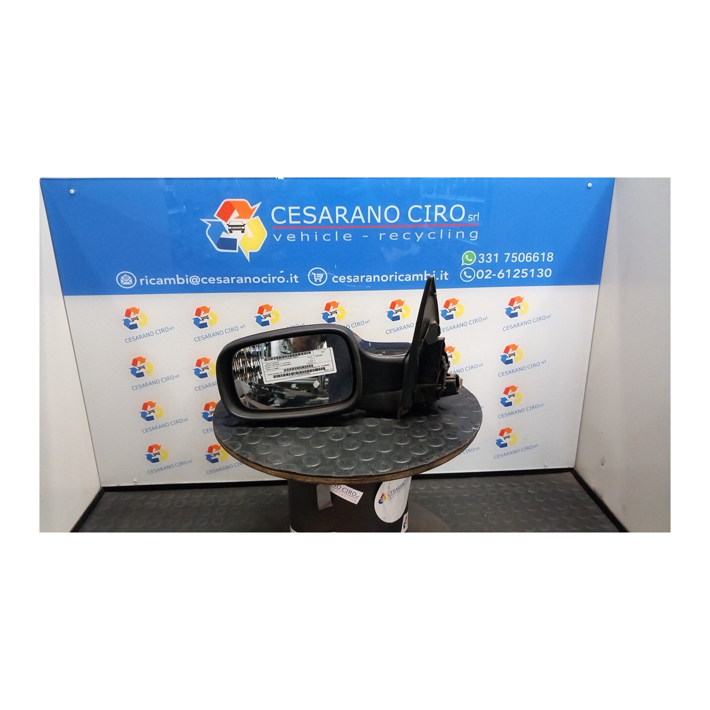 RETROVISORE EST. REGOLAZ. ELETTR. RETROVISORI ESTERNI 04 SX. 116 RENAULT MEGANE C+C 2A SERIE (02/06-) K4MD8 7701068380