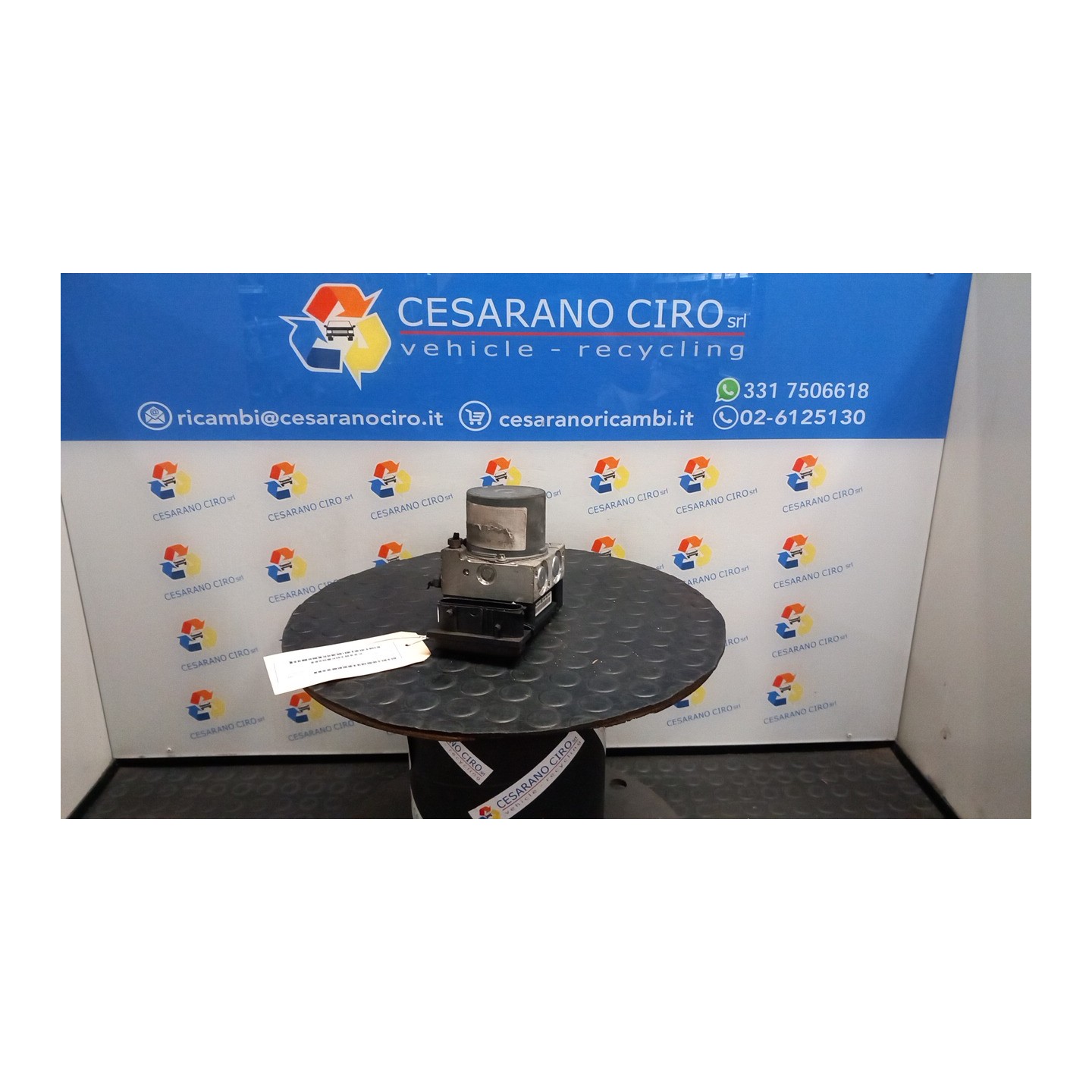 AGGREGATO ABS 117 RENAULT MEGANE C+C 2A SERIE (02/06-) K4MD8 7701067590