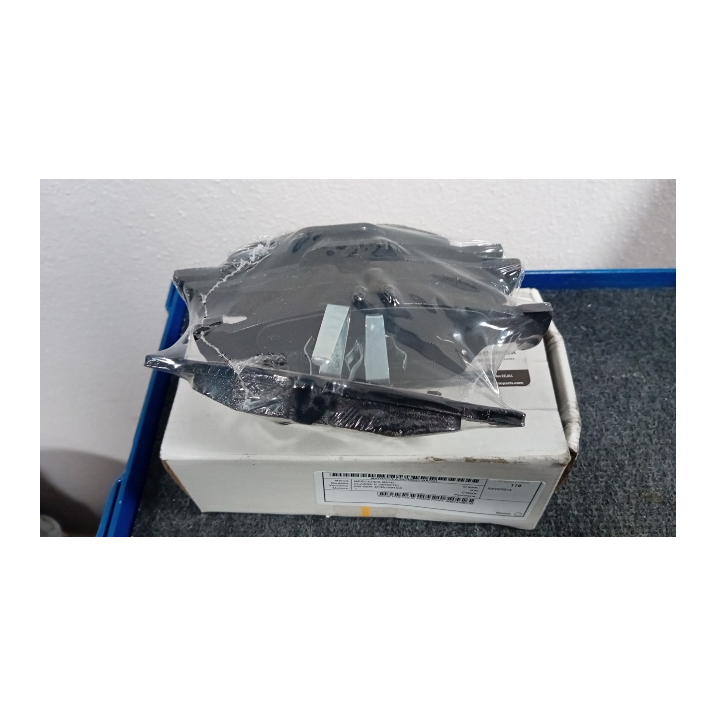 SERIE PASTIGLIE FRENI POST. 181 MERCEDES-BENZ CLASSE E (W/S212) (01/13-10/16  A0074206720