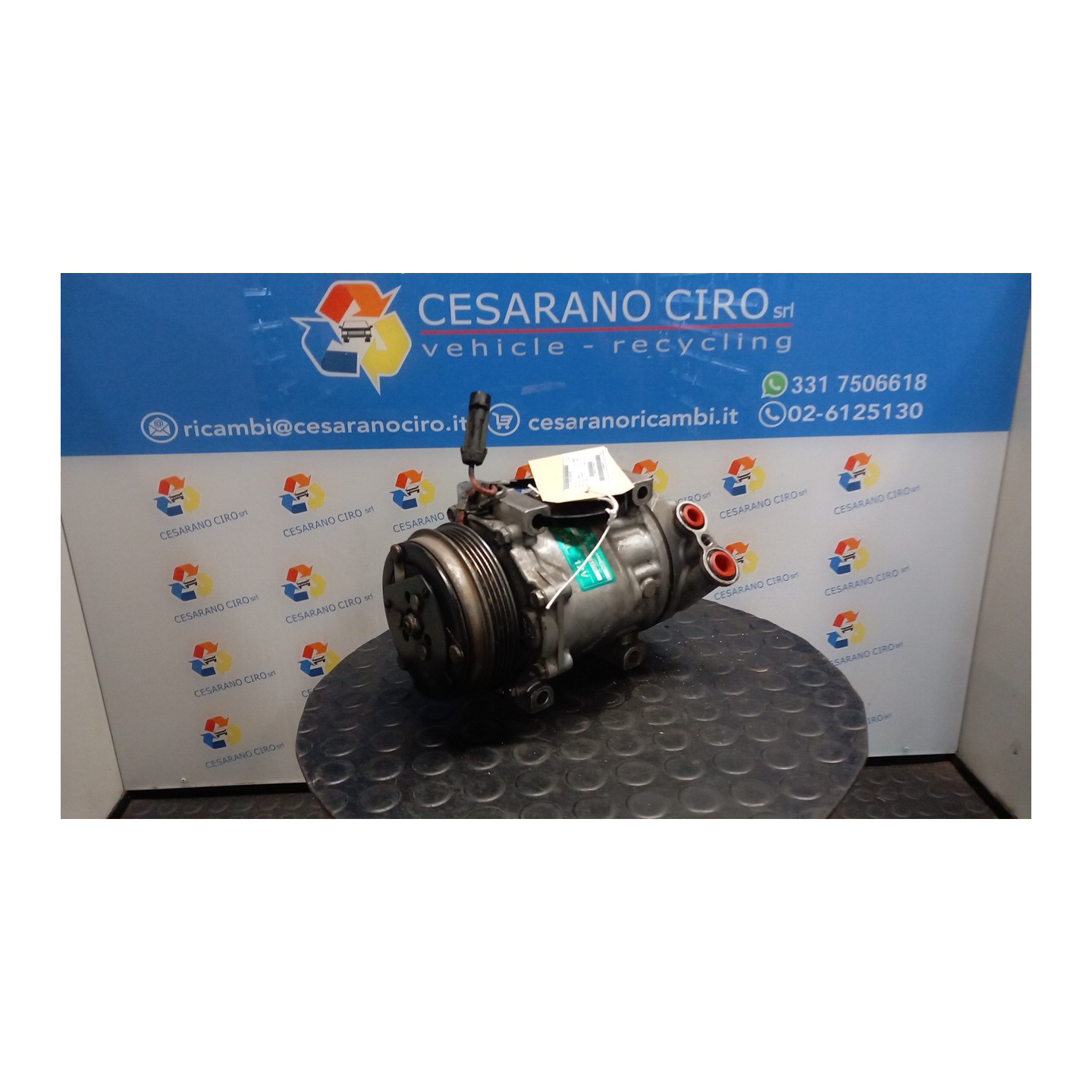 COMPRESSORE A/C 183 FIAT DUCATO (2J) (06/06-03/12) F1CE0441A 5802219858