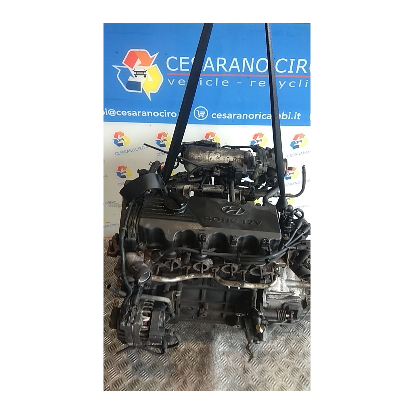 MOTORE SEMICOMPL. 054 HYUNDAI GETZ (07/02-12/09) G4EA 2110122Y02