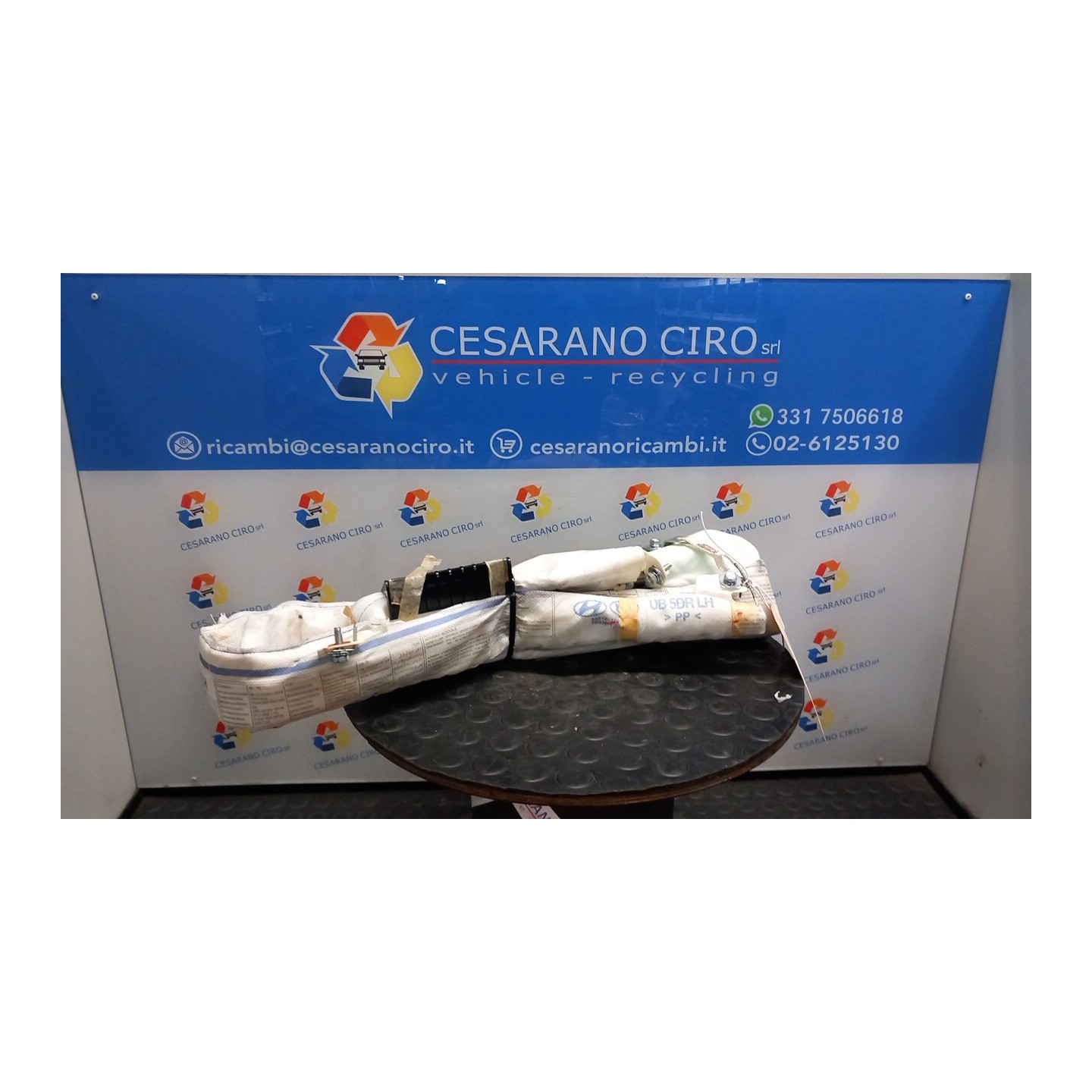 DISPOSITIVO AIRBAG A TENDINA SX. 003 KIA RIO 3A SERIE (08/11-09/15) D3FA 850101W000