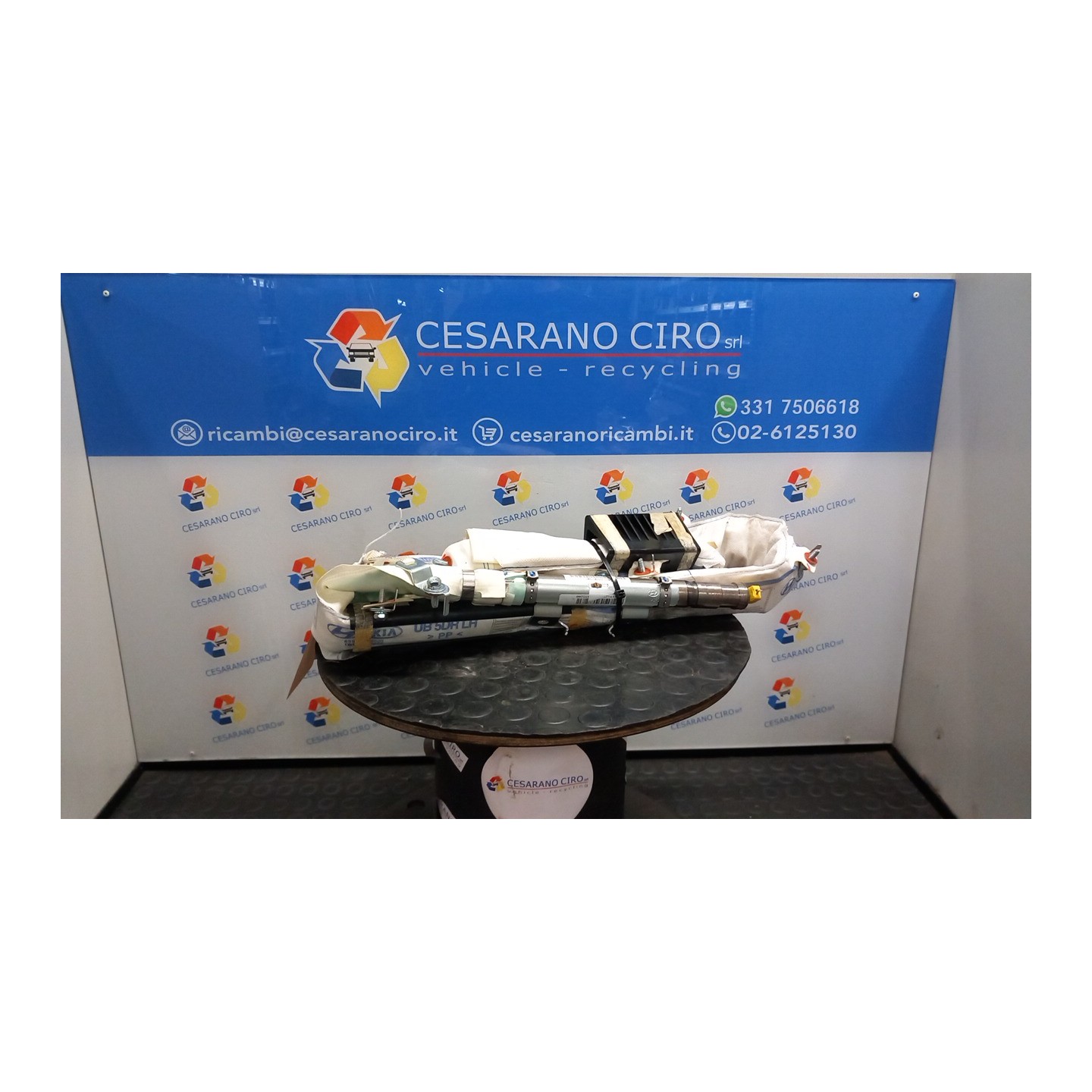 DISPOSITIVO AIRBAG A TENDINA SX. 003 KIA RIO 3A SERIE (08/11-09/15) D3FA 850101W000