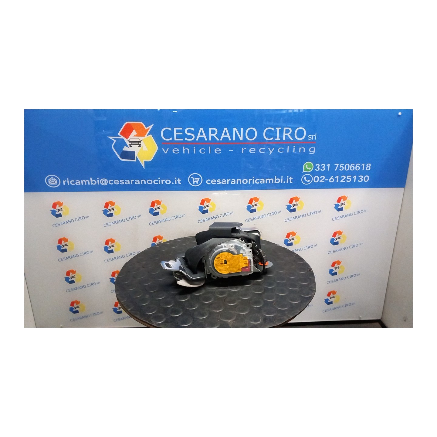 CINTURA DI SICUREZZA ANT. DX. 004 KIA RIO 3A SERIE (08/11-09/15) D3FA 888801W600DCM