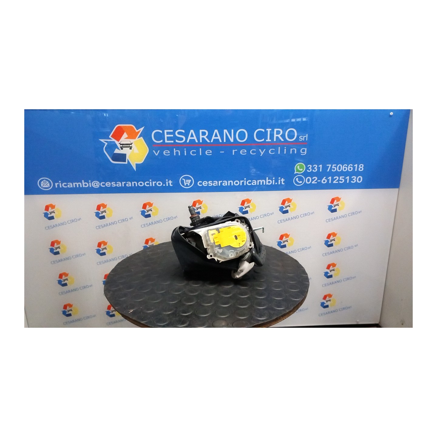CINTURA DI SICUREZZA ANT. SX. 005 KIA RIO 3A SERIE (08/11-09/15) D3FA 888701W600DCM