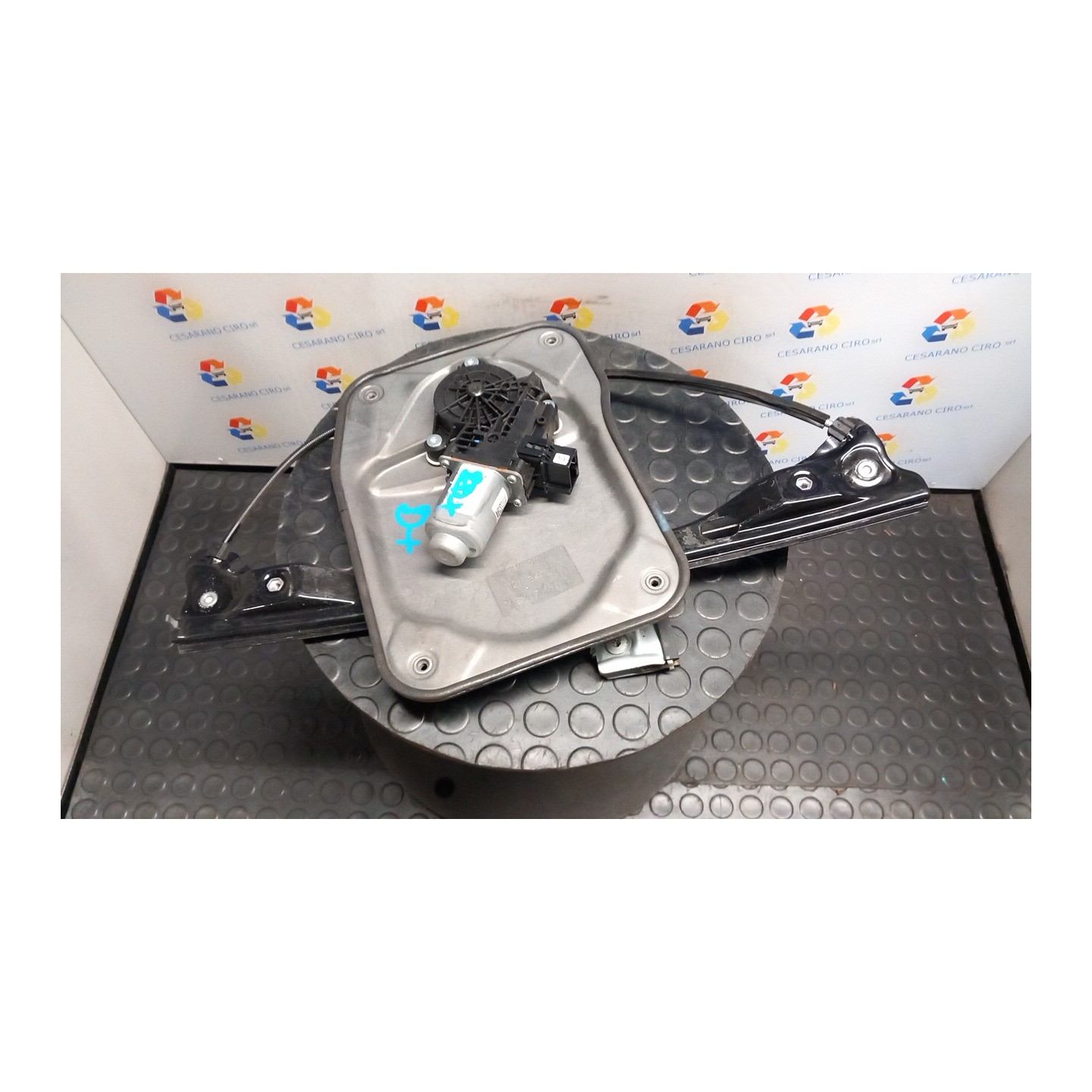 ALZACRISTALLO ELETTR. PORTA POST. DX. 012 SKODA FABIA (54) (04/07-03/15) CGP 5J4839462