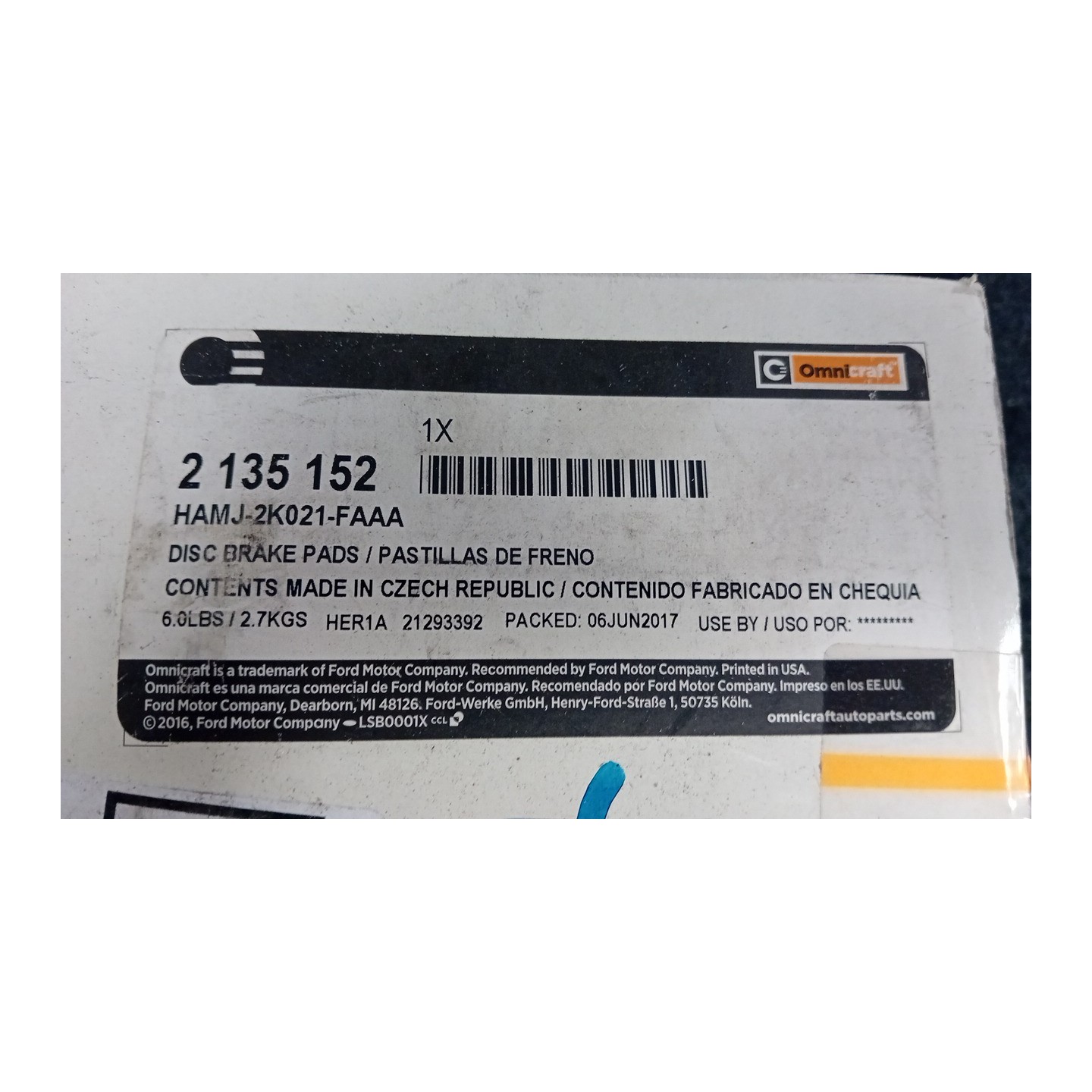 SERIE PASTIGLIE FRENI ANT. 034 MERCEDES-BENZ CLASSE C (W/S204) (01/07-04/11  A0074207520