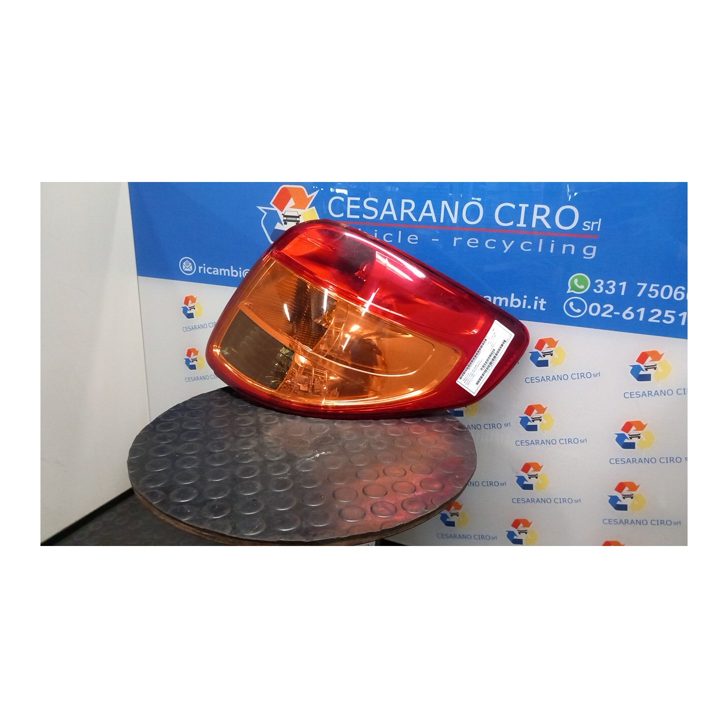 FANALE POST. DX. 029 FIAT SEDICI (3B) (02/06-11/11) D19AA 71742458