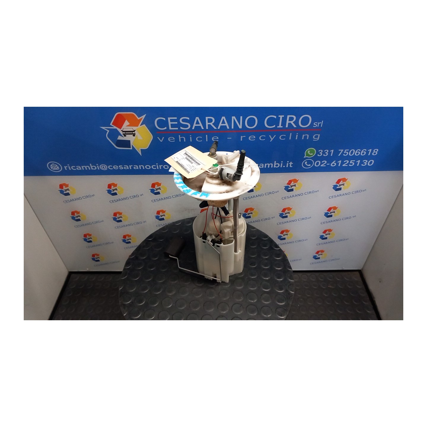 POMPA CARBURANTE C/TRASDUTTORE (GALLEGGIANTE) 054 FIAT PANDA (33) (12/11-04/17) 169A4000 52041066