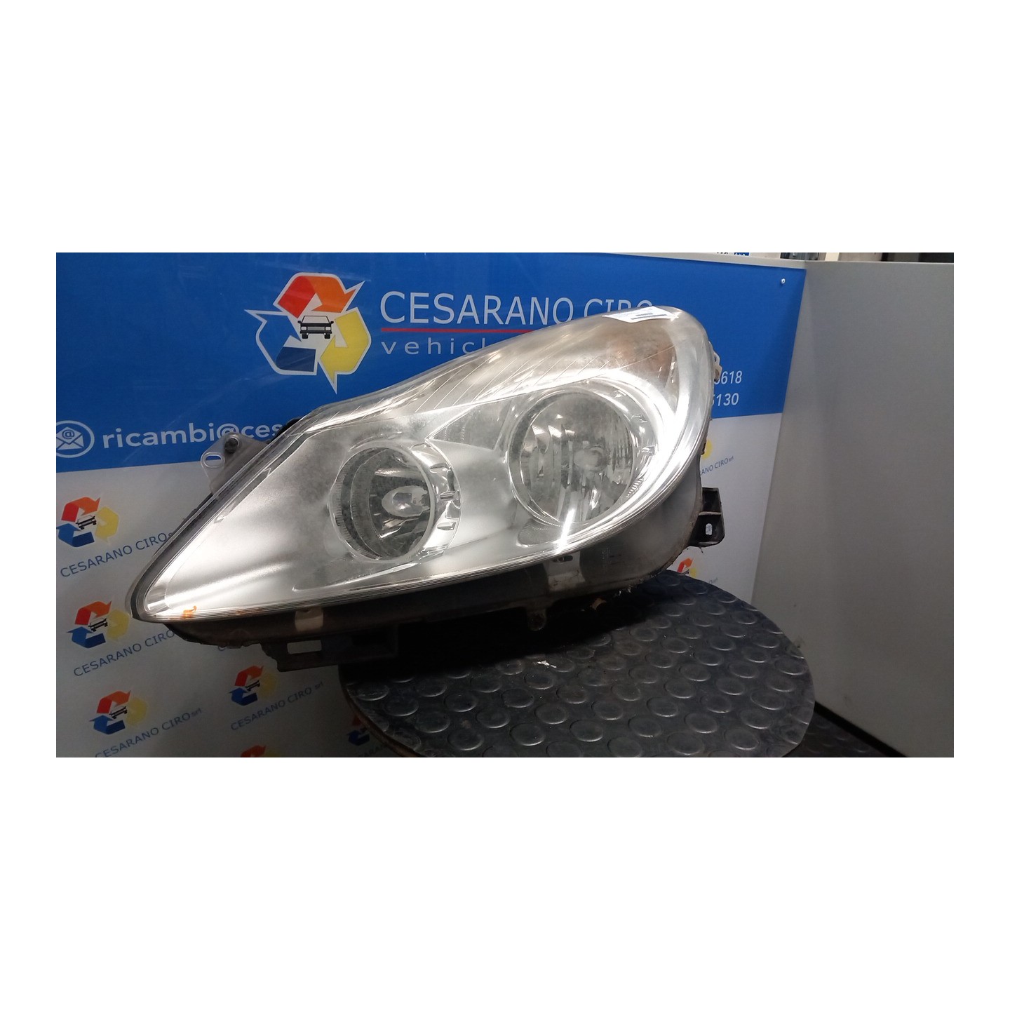 PROIETTORE SX. 079 OPEL CORSA (S07) (07/06-02/11) Z12XEP 93189361
