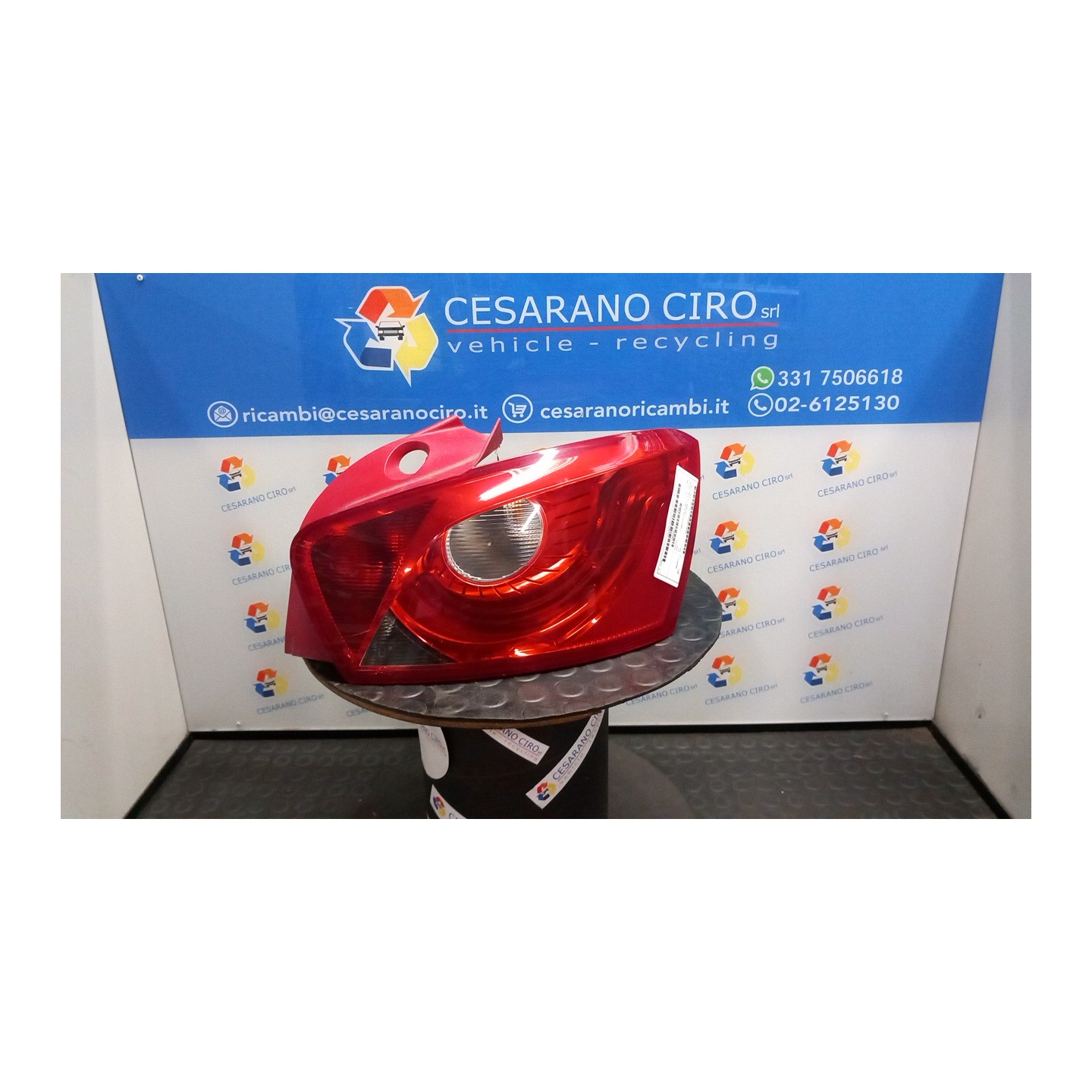 FANALE POST. DX. 089 SEAT IBIZA (6J) (05/08-03/13) CAY 6J4945096H
