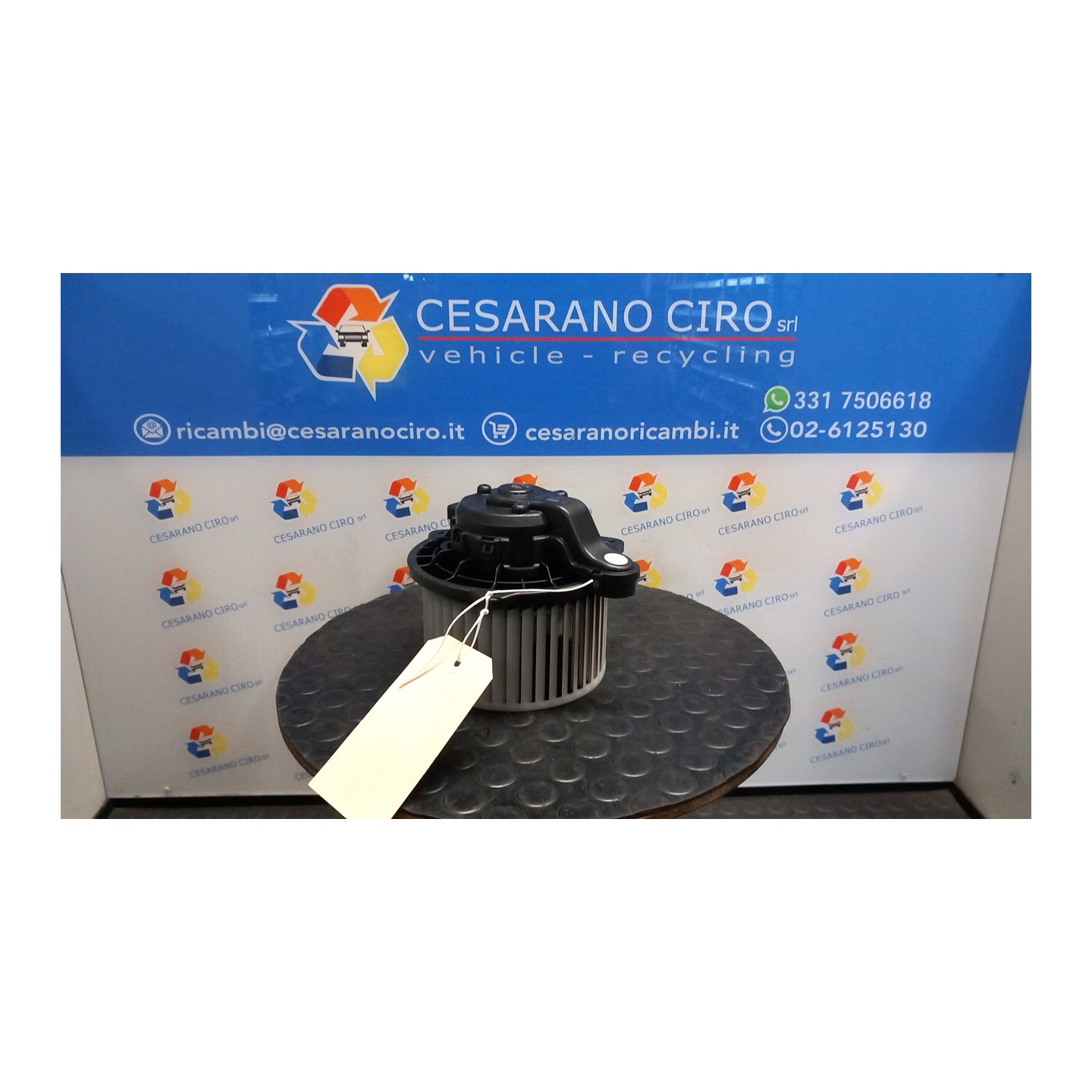 MOTORINO VENTILAZIONE ABITACOLO 093 KIA PICANTO 3A SERIE (03/17-06/21 G3LA 97111G6000