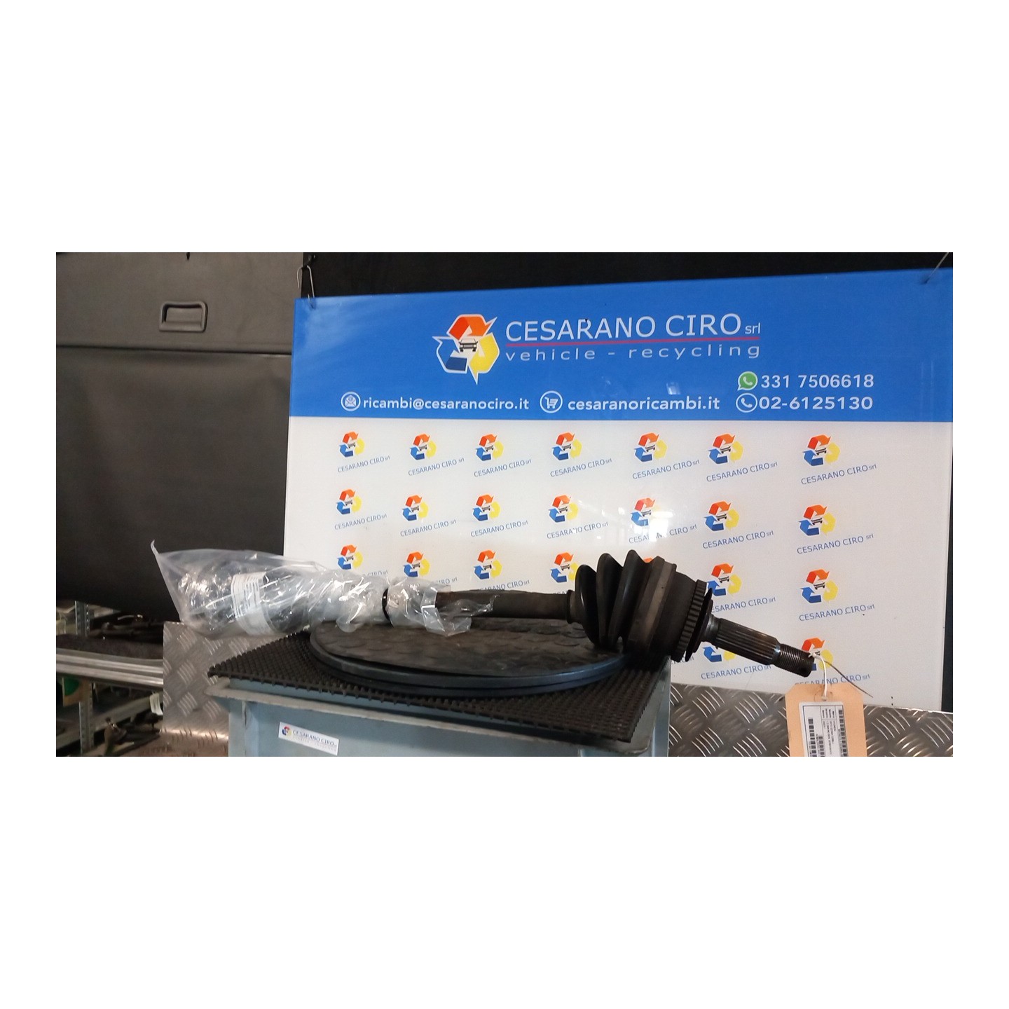 SEMIALBERO ANT. COMPL. SX. 128 HYUNDAI GETZ (07/02-12/09) G4EA 495001C200